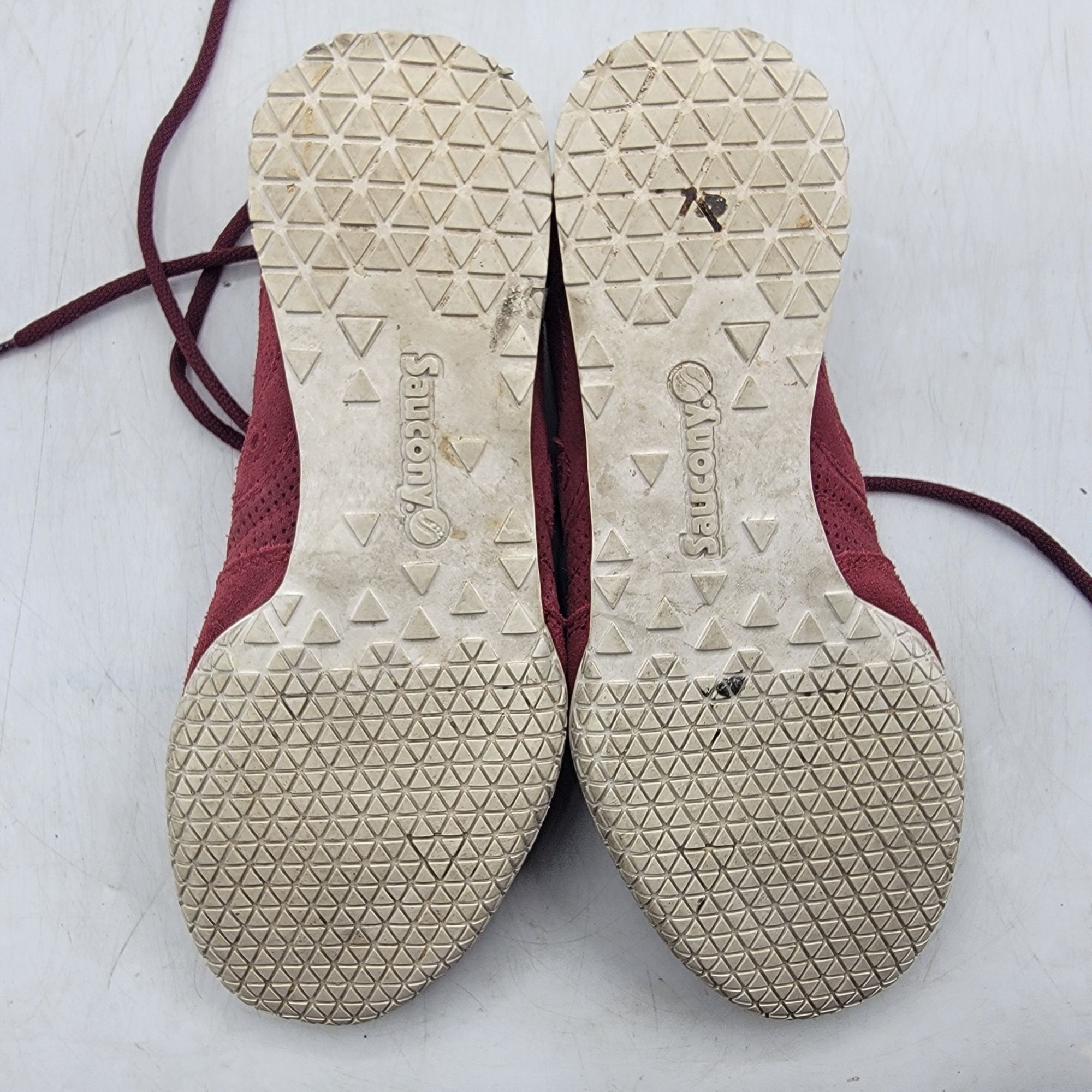 Saucony Saucony Jazz Womens 8.5 Red Sneaker Shoes Casual Walking Com Size US 8.5 / IT 38.5 - 8 Thumbnail
