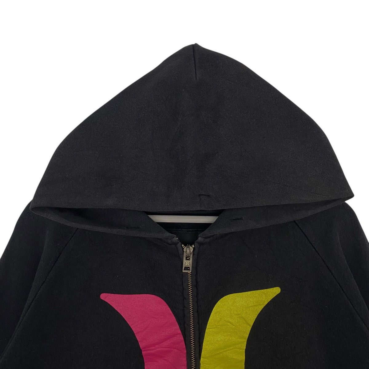 Vintage Vintage Hurley Men’s Hoodie Big Printed Black Pullover SizeM Size US M / EU 48-50 / 2 - 4 Thumbnail