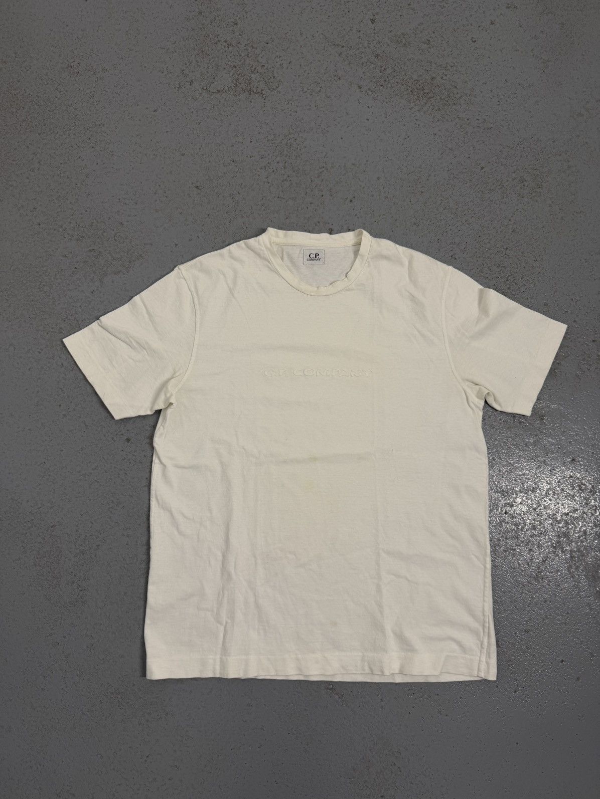 C.P. Company Vintage C.P. Company Cotton Logo Single Stitch T-Shirt Size US L / EU 52-54 / 3 - 1 Thumbnail