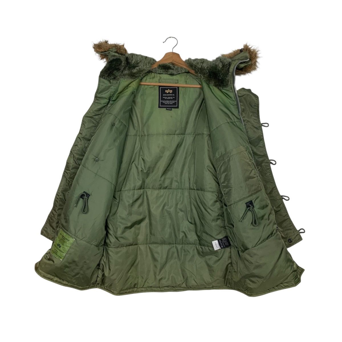 Alpha Industries Vintage ALPHA INDUSTRIES N3B Parka Jacket #2484-C111 Size US M / EU 48-50 / 2 - 12 Thumbnail