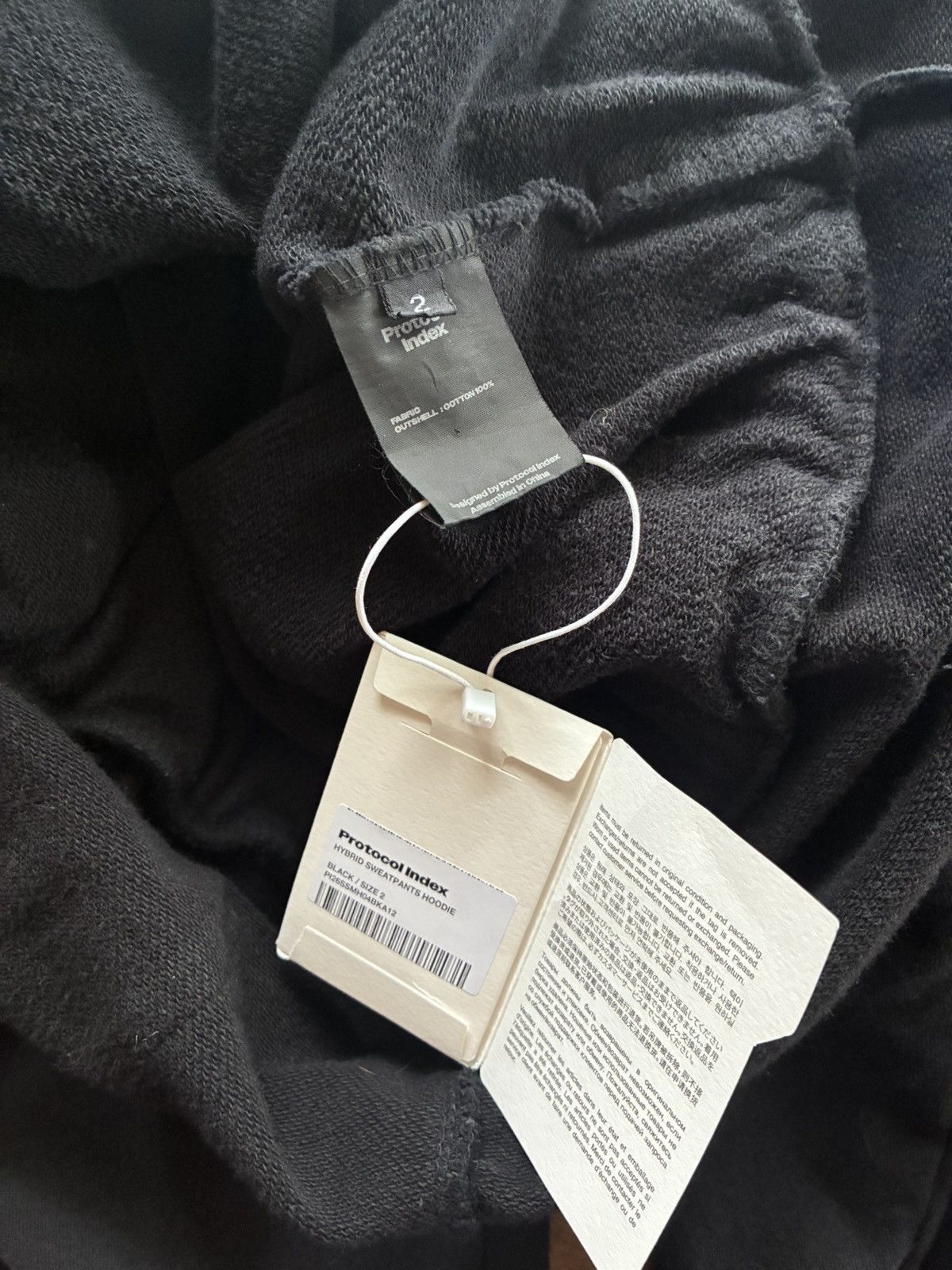 PROJECT G/R Protocol_Index Deconstructed Hybrid Sweatpants Hoodie Size US L / EU 52-54 / 3 - 4 Thumbnail