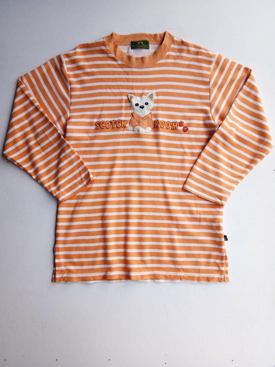 Designer × Scotch & Soda Vintage Scotch Room British Striped Long Sleeve T-Shirt Size US M / EU 48-50 / 2 - 1 Thumbnail
