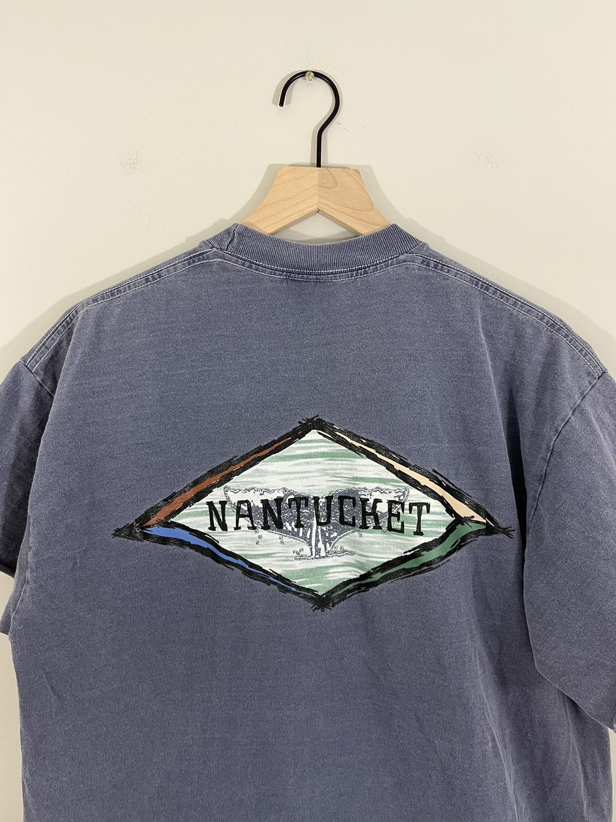 Vintage Sun Faded Nantucket Distressed Thrashed Tee Size US L / EU 52-54 / 3 - 10 Thumbnail