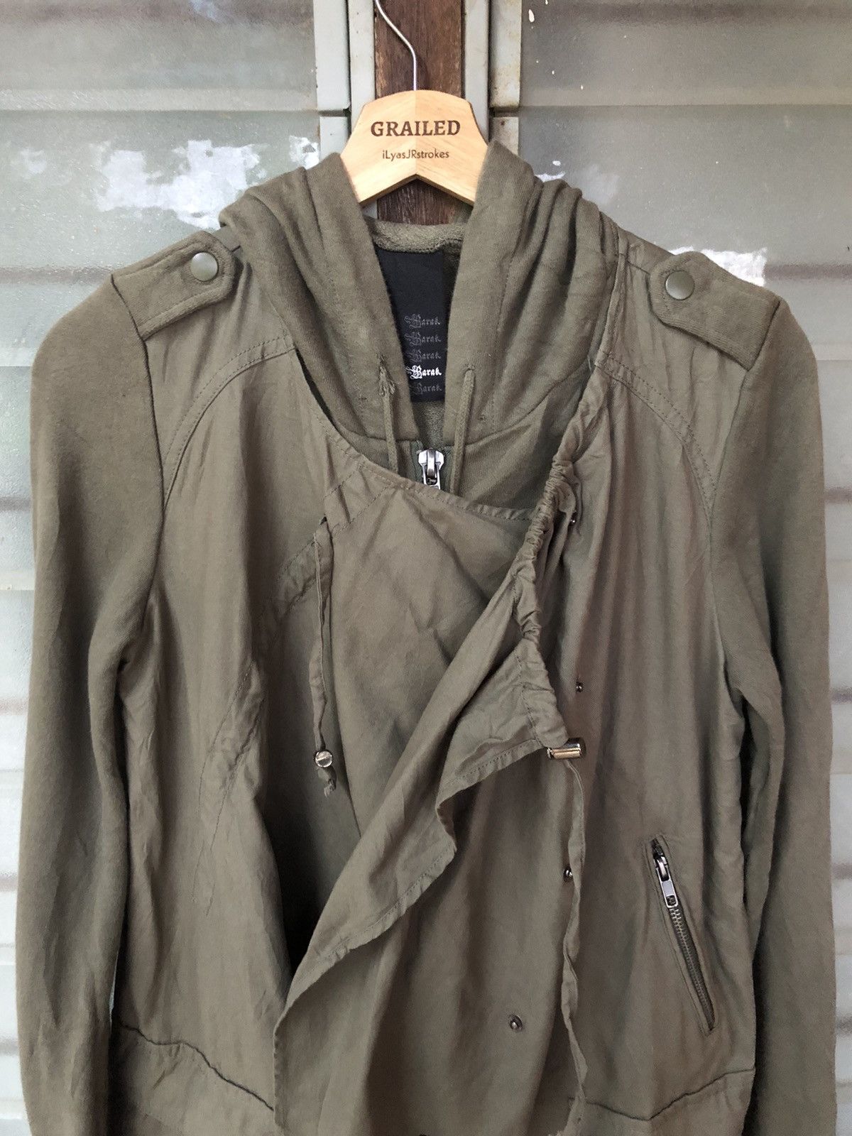 Japanese Brand Japanese Punk Double Layer Hoodie Jacket Size US S / EU 44-46 / 1 - 3 Thumbnail