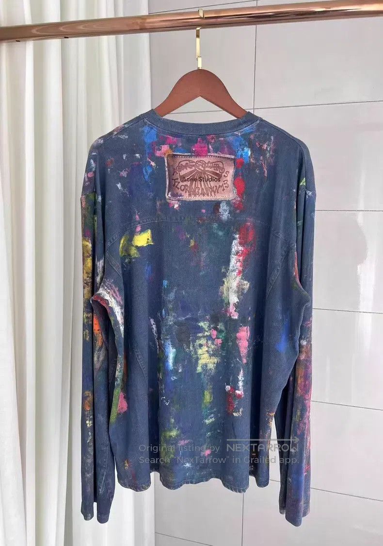 Acne Studios Acne Studios Colorful oil painting tie-dye print loose fit Size S / US 4 / IT 40 - 2 Thumbnail