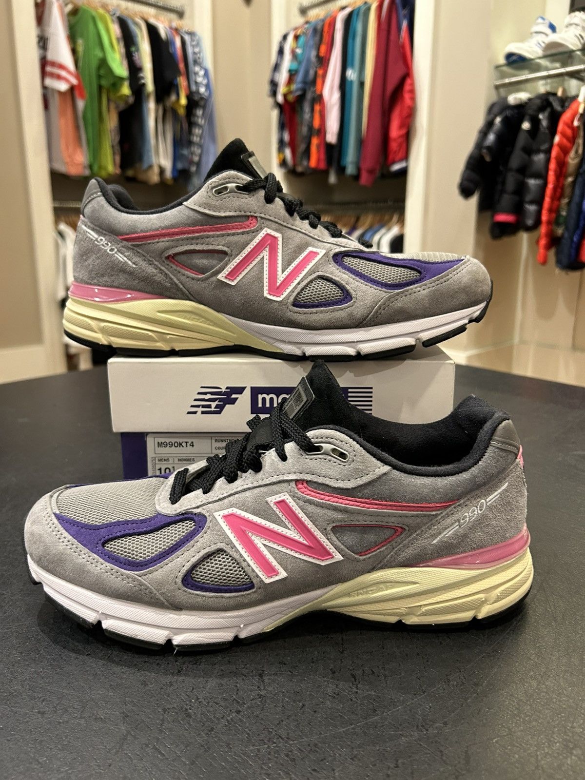 New Balance New Balance 990v4 Kith United Arrows & Sons Size US 10.5 / EU 43-44 - 1 Thumbnail