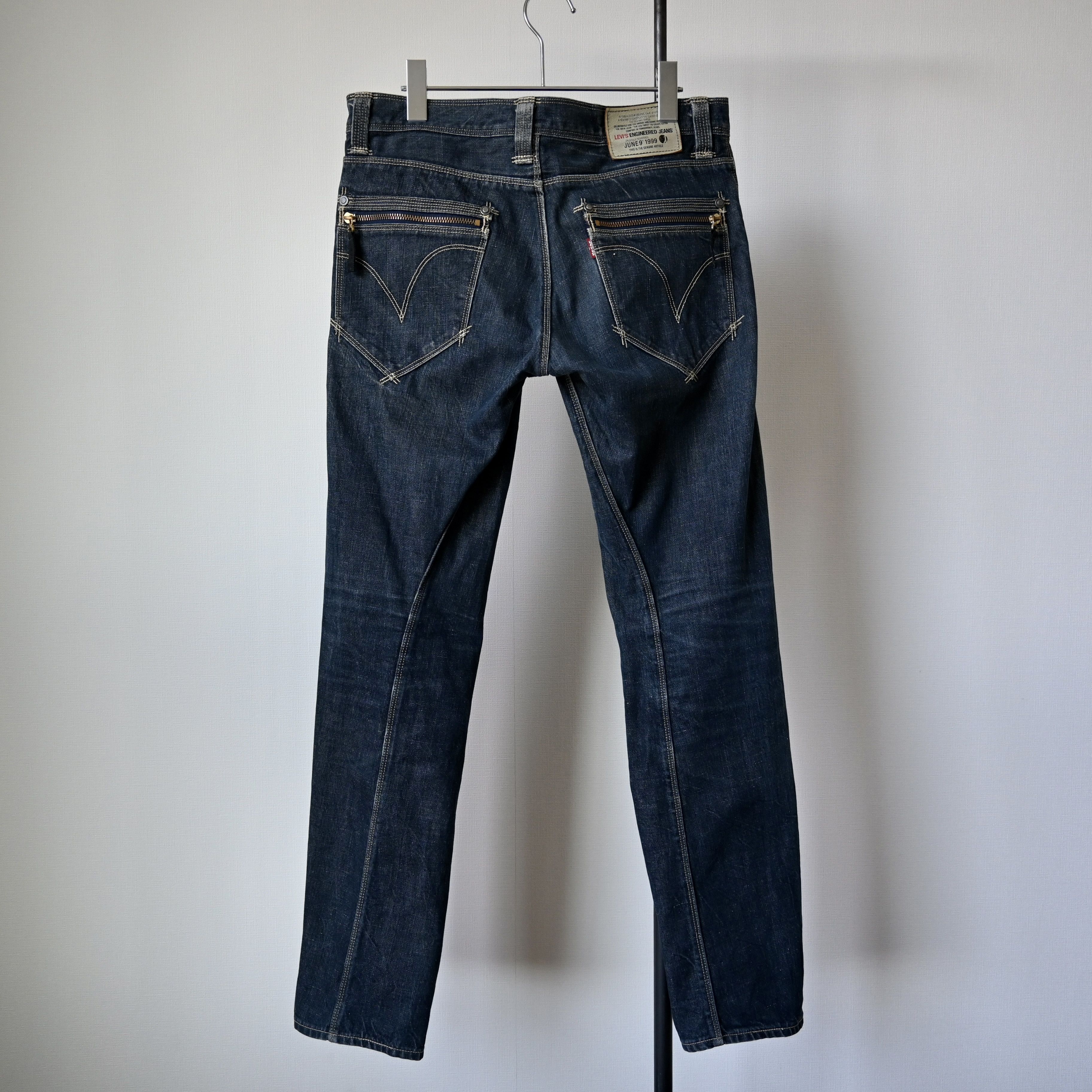 Levi's VTG 2007 Levi's Engineered Jeans, zippered pockets, 33 Size US 33 - 3 Thumbnail
