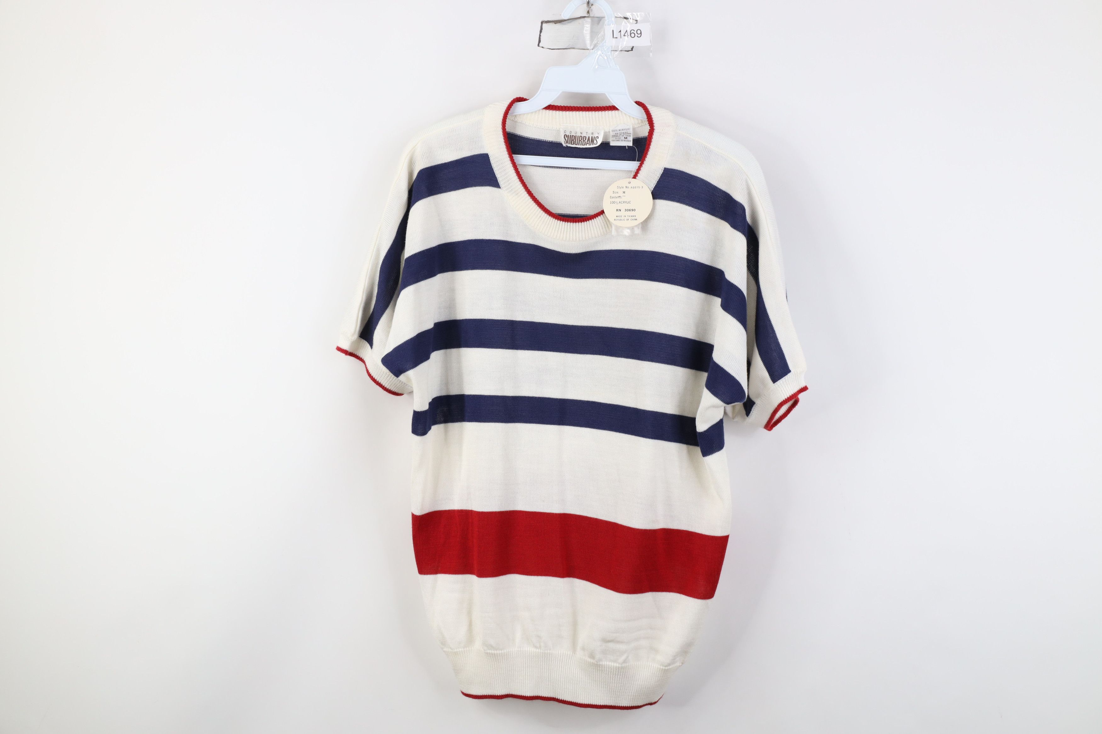 Vintage Deadstock Vintage 70s 80s Streetwear Dolman Sleeve Sweater Size M / US 6-8 / IT 42-44 - 1 Thumbnail