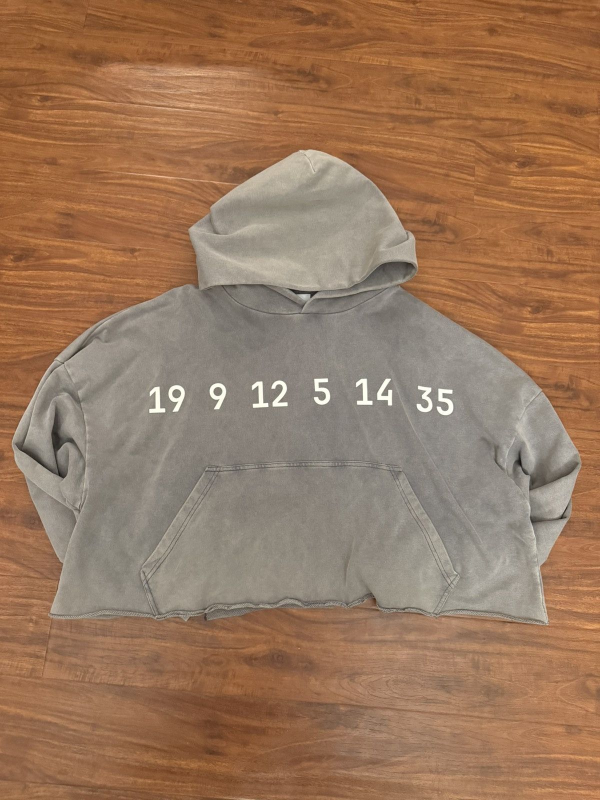 Other Onyx ‘In Time’ Hoodie Acid Grey Size US L / EU 52-54 / 3 - 1 Thumbnail