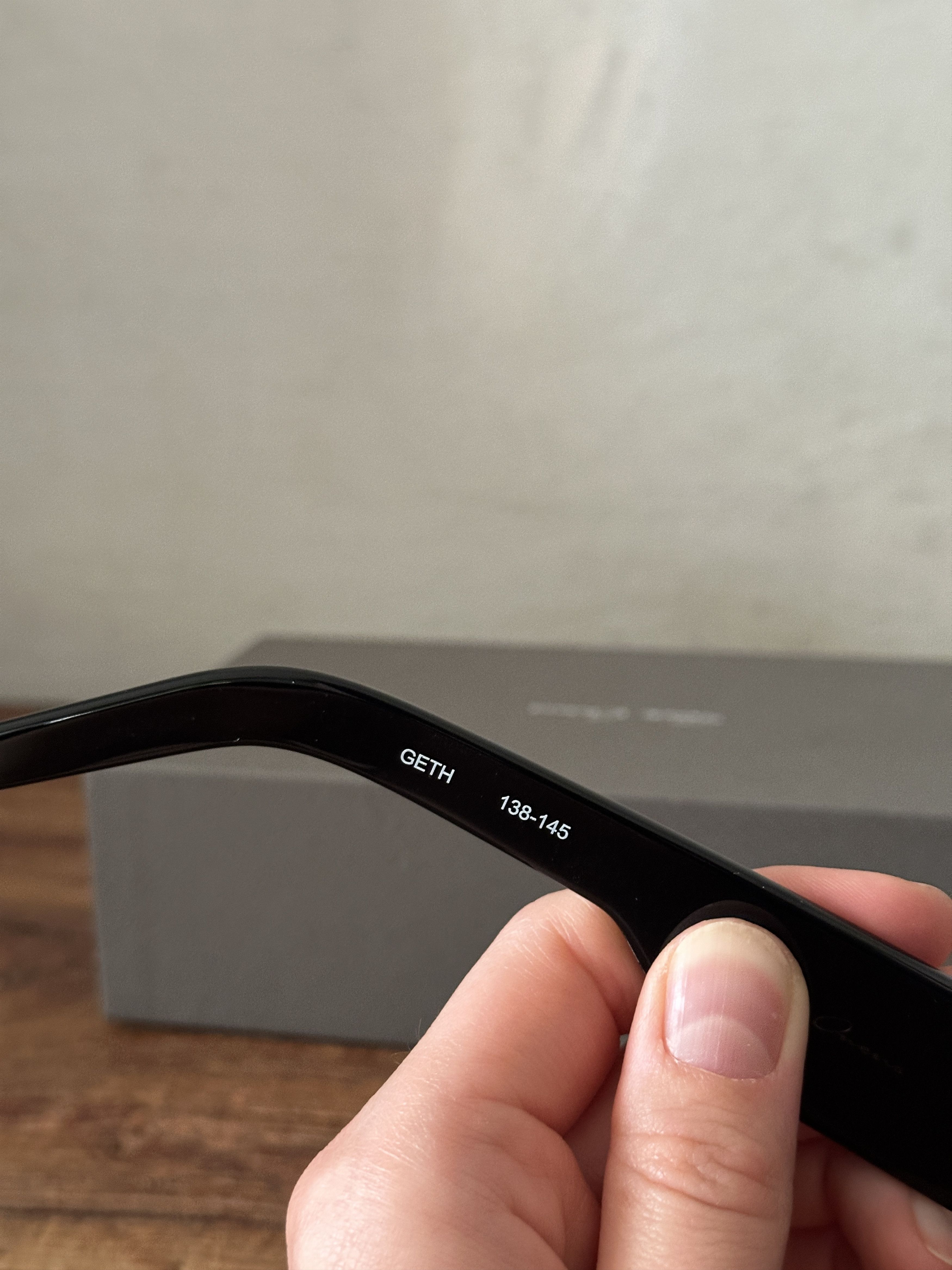 Rick Owens Rick Owens Performa Sunglasses in Black Size ONE SIZE - 15 Thumbnail