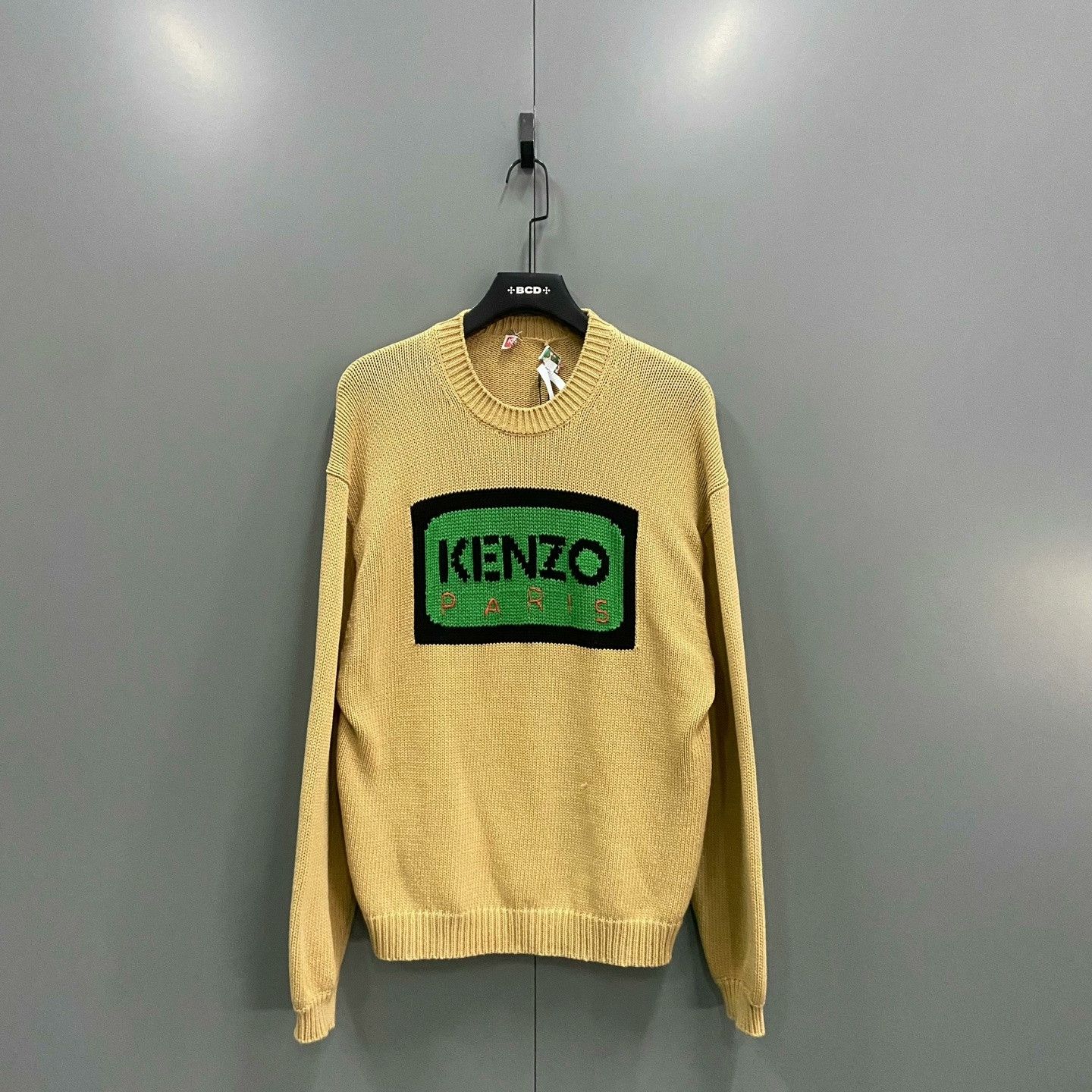 Kenzo KENZO Colorblock Logo Sweater Size US M / EU 48-50 / 2 - 1 Thumbnail