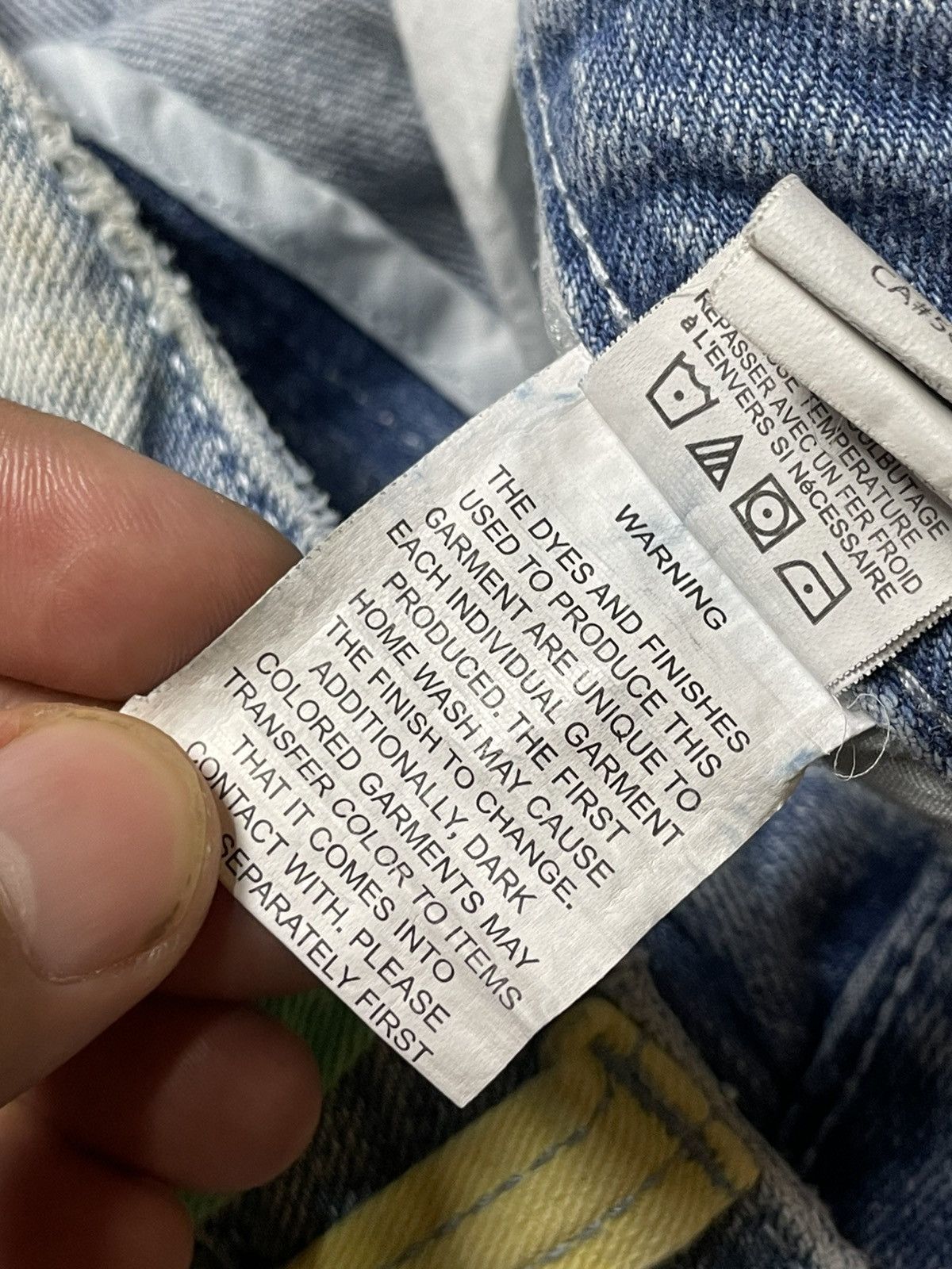 Japanese Brand × Vintage SALEM7 Morningstar Denim Jeans (92) Size US 32 / EU 48 - 13 Thumbnail