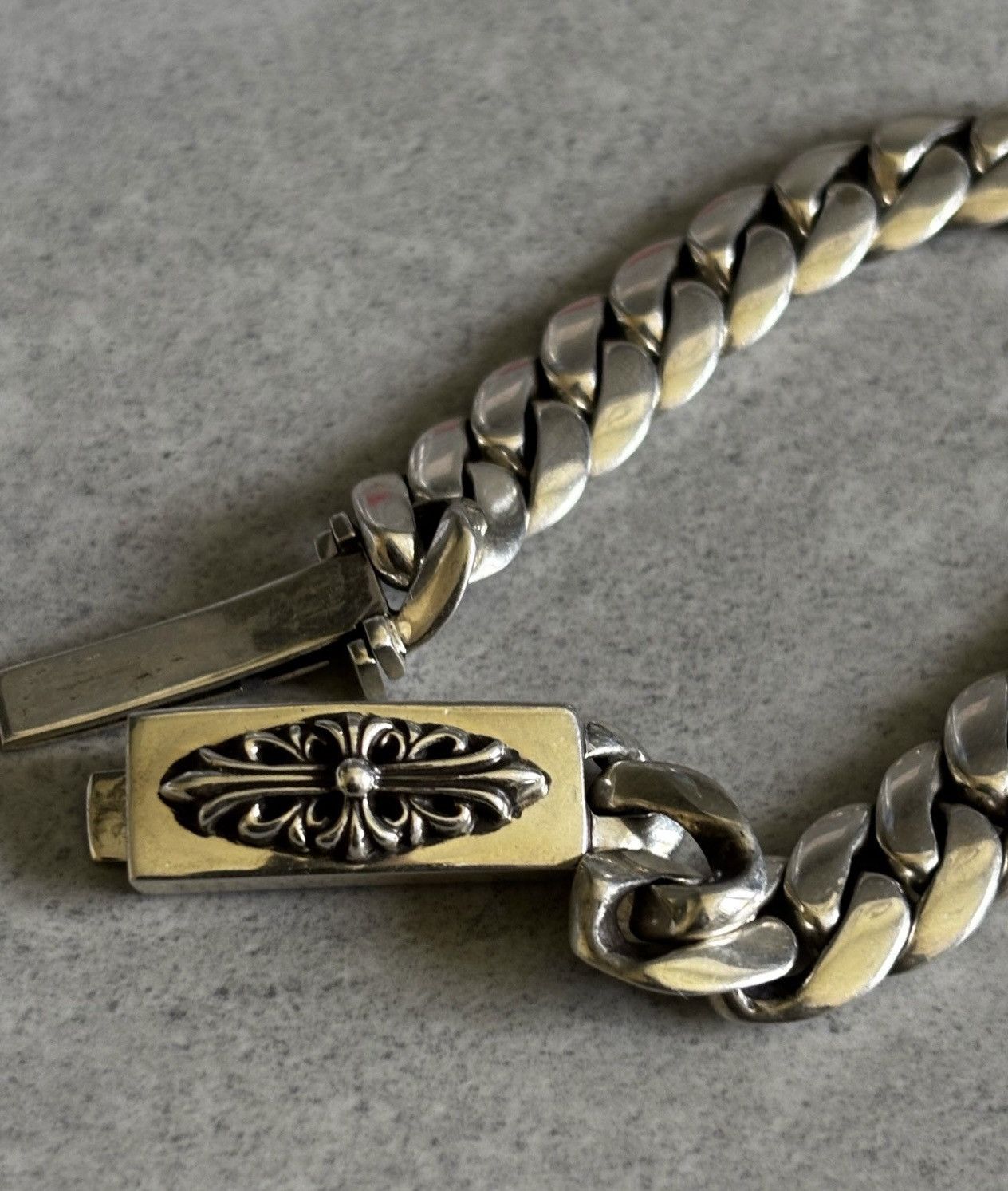Chrome Hearts Chrome hearts ID Bracelet Cuban Size ONE SIZE - 2 Thumbnail
