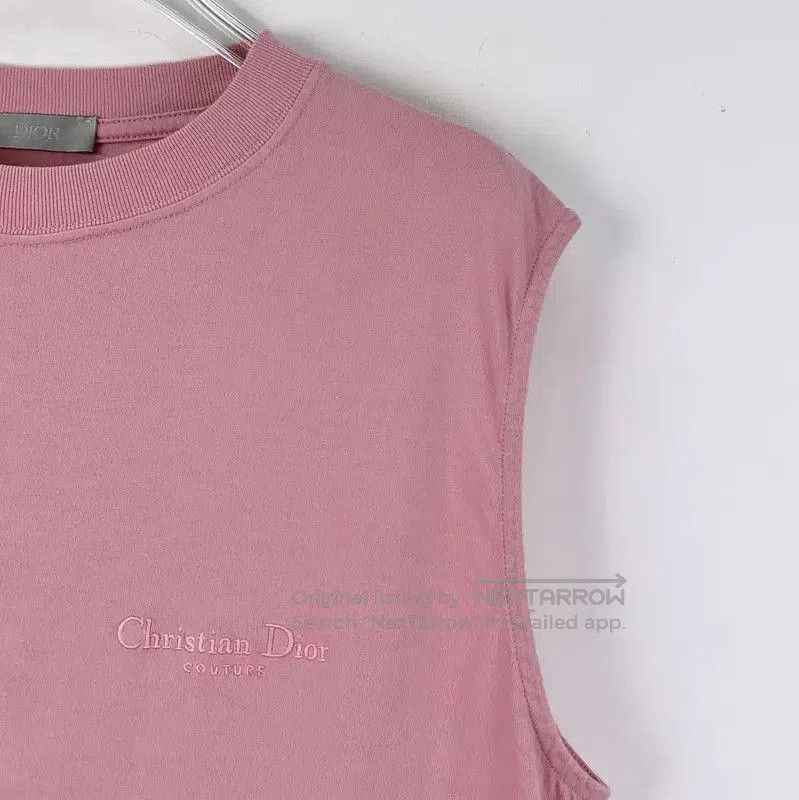Dior Dior Pink Cotton Women's T. Size XS / US 0-2 / IT 36-38 - 3 Thumbnail