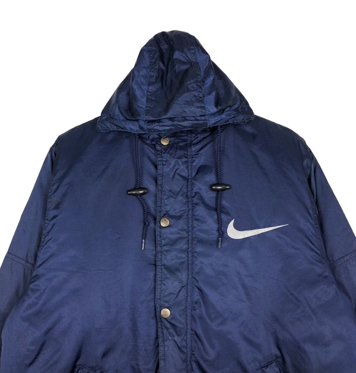 Nike 🔥MEDIUM KIDS SIZE VINTAGE NIKE HUNTING JACKET BIG SWOOSH Size US M / EU 48-50 / 2 - 3 Thumbnail