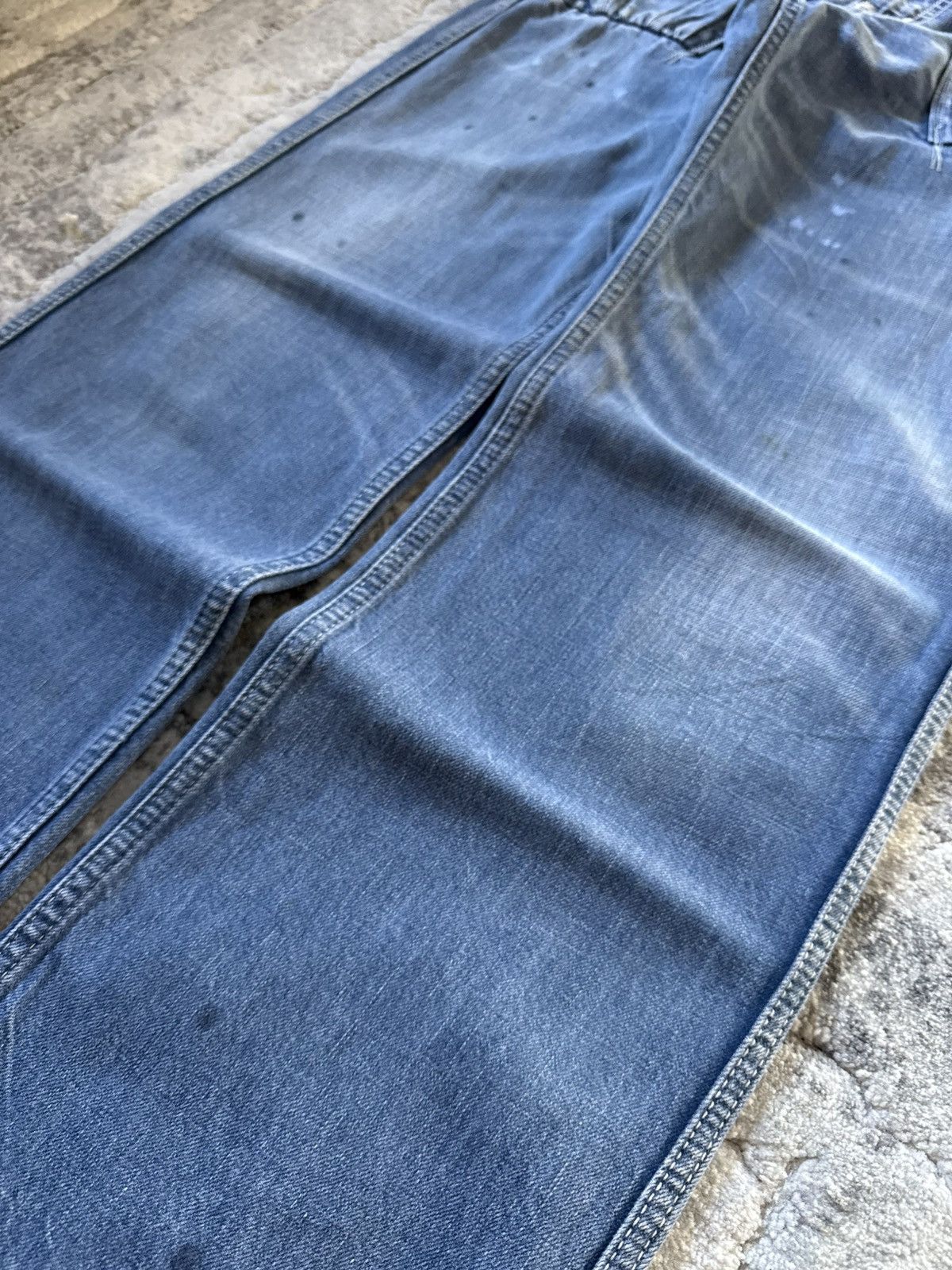 Beauty Beast 2000s Antgauge Japan Buckle Back Baker Denim Pants Size US 28 / EU 44 - 9 Thumbnail