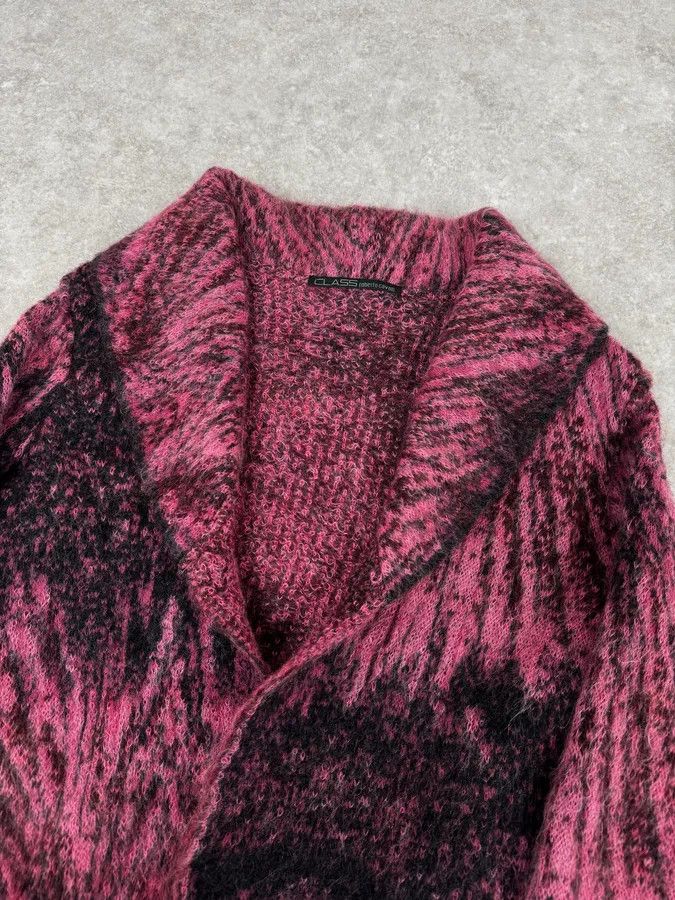 Roberto Cavalli 2000s Roberto Cavalli Pink & Purple Abstract Cardigan Size M / US 6-8 / IT 42-44 - 5 Thumbnail