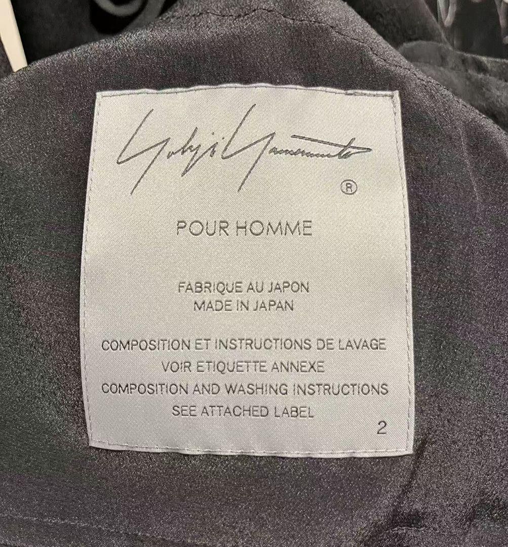 Yohji Yamamoto POUR HOMME 25ss LOOK2 silk jacket HP-J74-804 Size US M / EU 48-50 / 2 - 5 Thumbnail