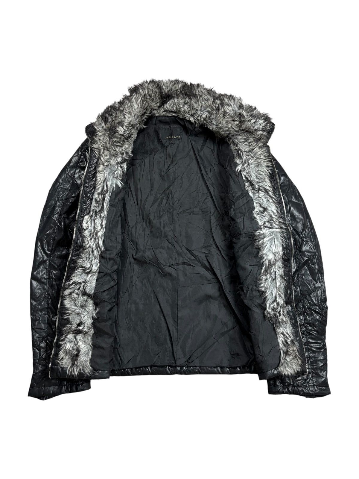 Tornado Mart 2000s Spinash - Vkei Style Fur Collar Jacket Size US M / EU 48-50 / 2 - 3 Thumbnail