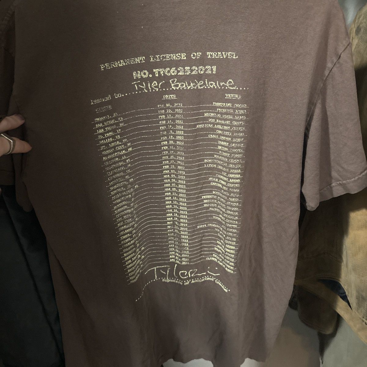 Other Tyler the creator Tour shirt Size US M / EU 48-50 / 2 - 2 Thumbnail