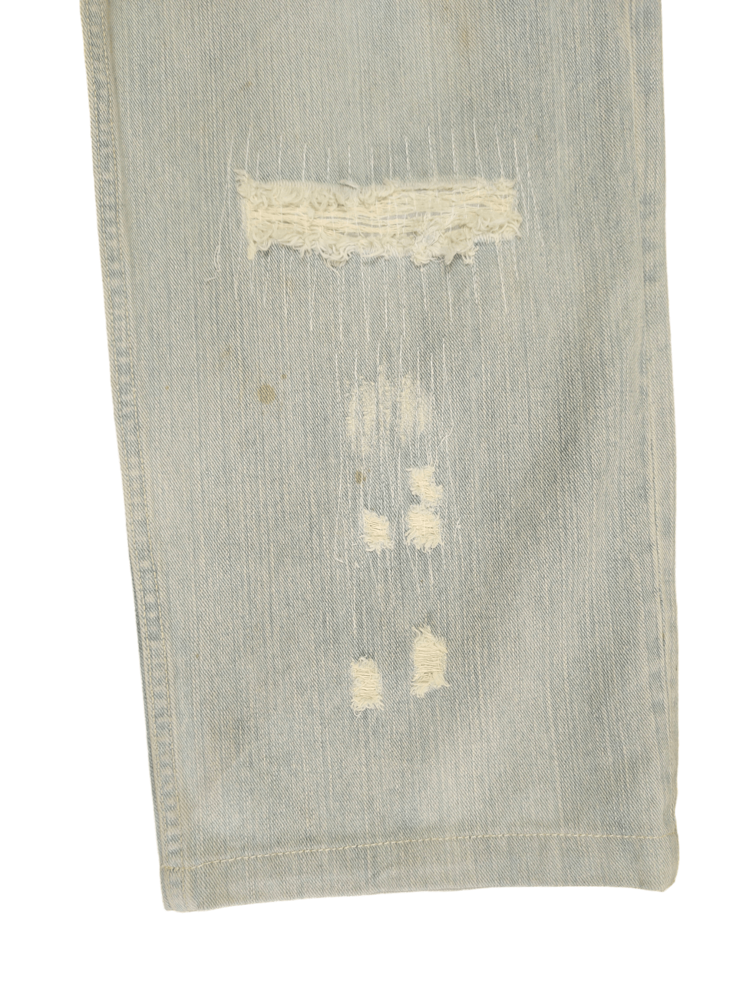 Karl Kani Karl Kani Distreesed Boro Sashiko Wide Leg Denim Baggy Jeans Size US 32 / EU 48 - 6 Thumbnail