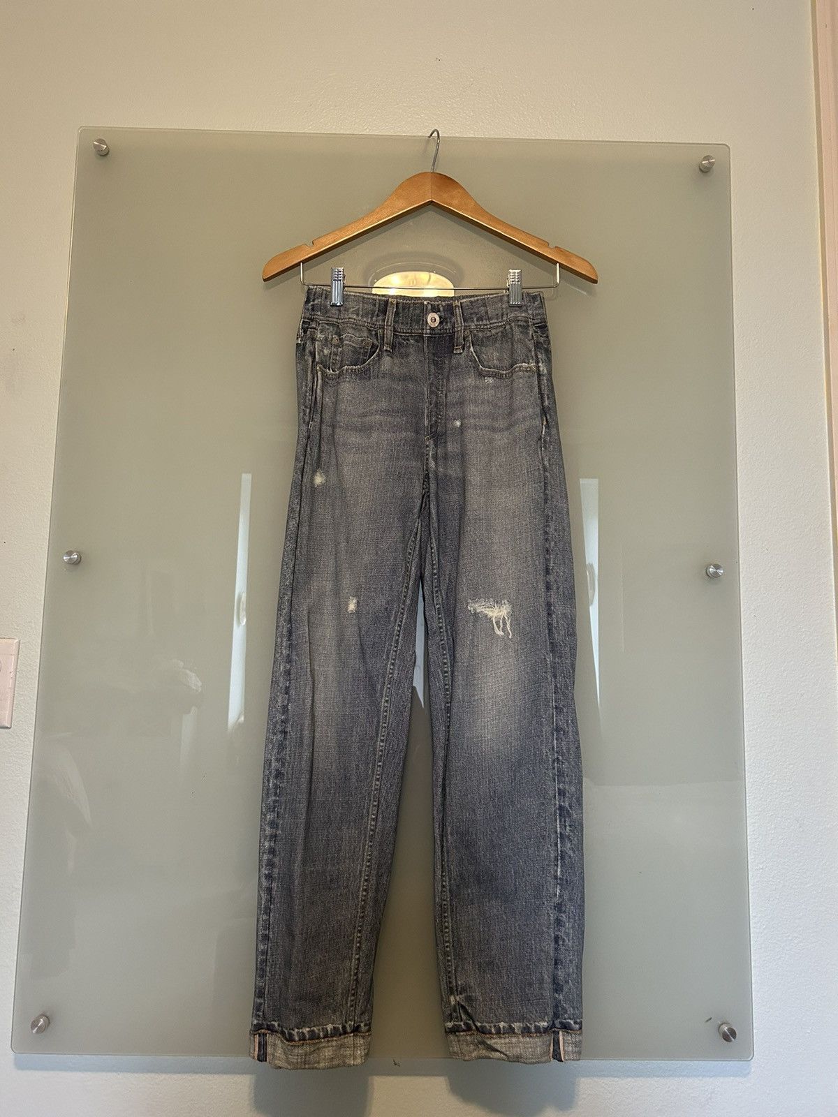 image of Rag Bone Rag & Bone Miramar Jogger Glass Hill in Blue, Women's (Size 26)
