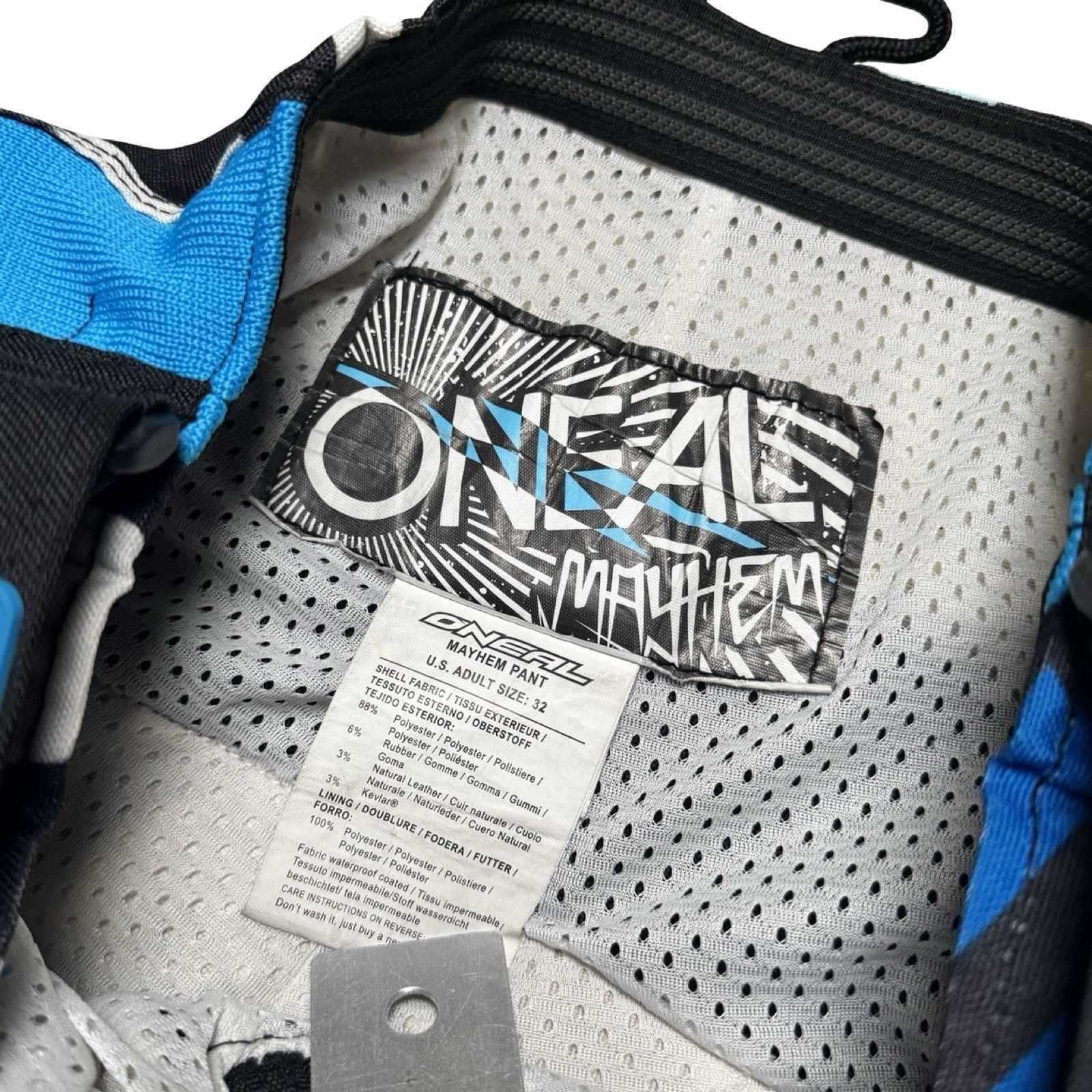 Other O’Neal Mayhem Crank MX Pants 32 & Dirt Bike Padded Graffiti Size US 32 / EU 48 - 3 Thumbnail