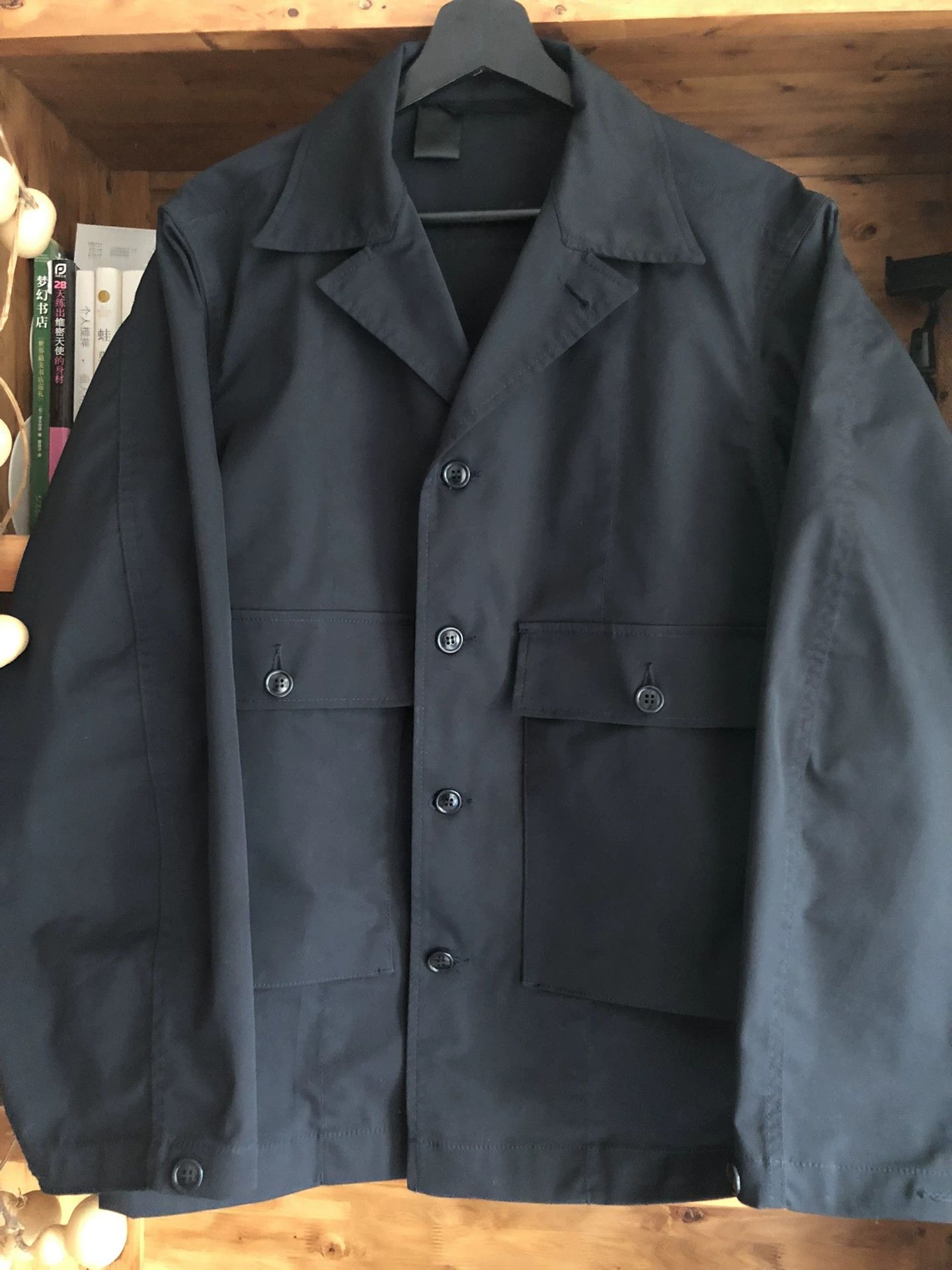 N.Hoolywood n.hoolywood 21 S navy classic loose pocket 2worn jacket Size US S / EU 44-46 / 1 - 1 Thumbnail