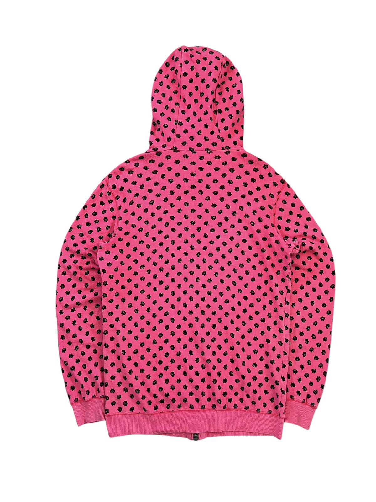 Issey Miyake Ne-Net Cat Heads Full Print Zipper Hoodie Size S / US 4 / IT 40 - 2 Thumbnail