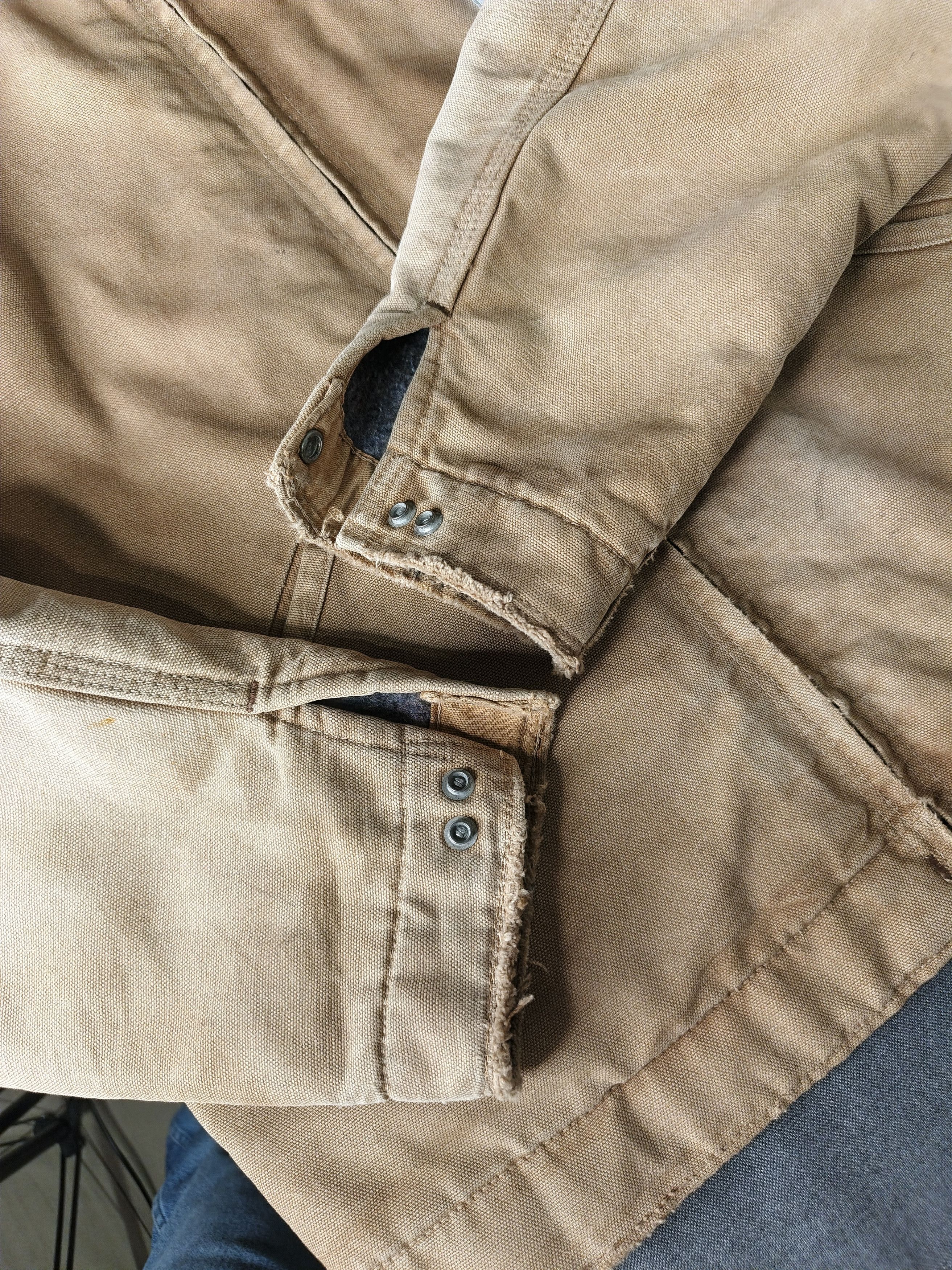 Carhartt Vintage 1970s Carhartt Detroit 6BLJ Scovill & Talon Zippers Size US M / EU 48-50 / 2 - 10 Thumbnail