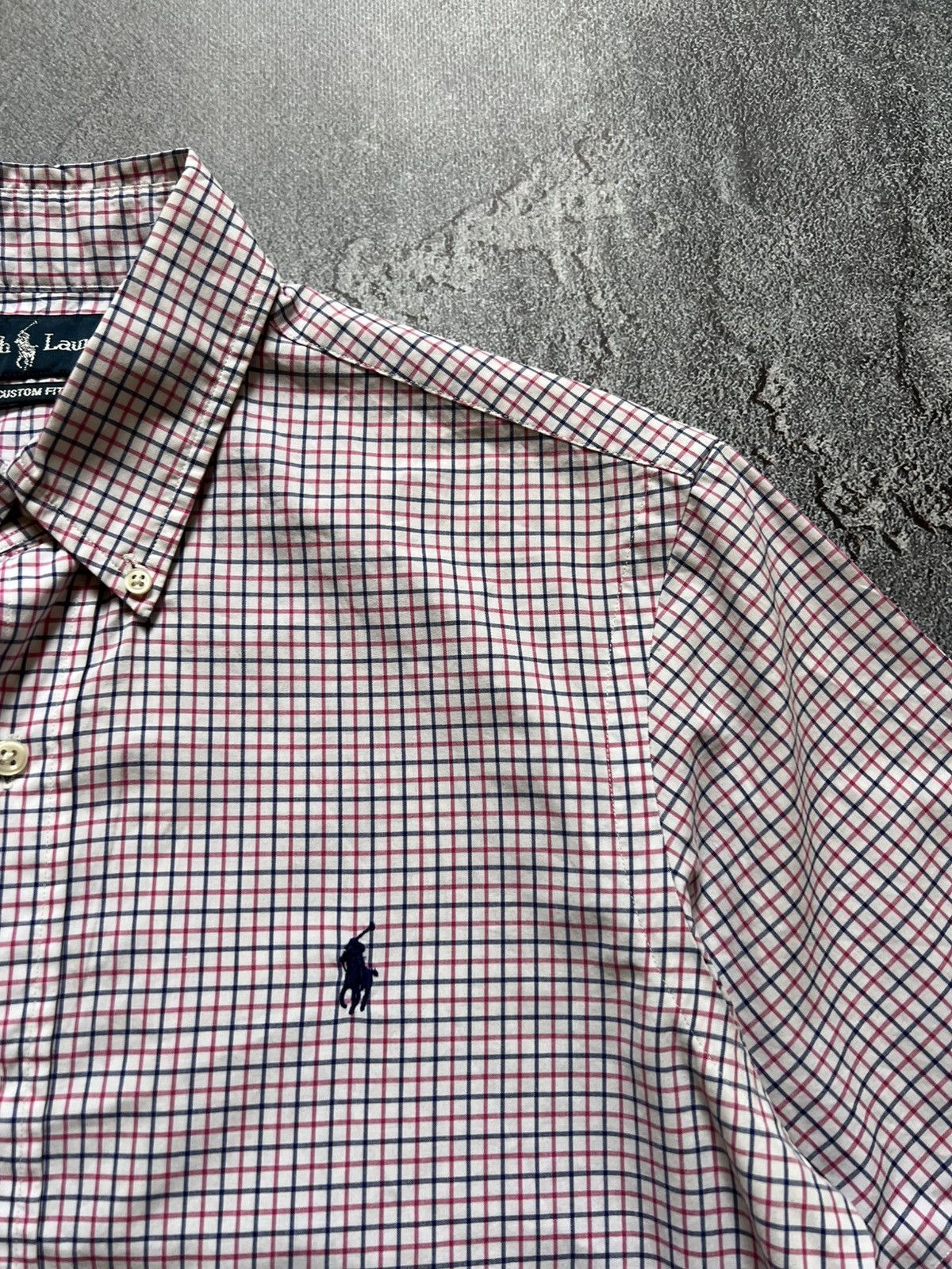 Polo Ralph Lauren 90x Vintage Ralph Lauren Short Sleeve Shirt Big Pony Striped Size US S / EU 44-46 / 1 - 3 Thumbnail