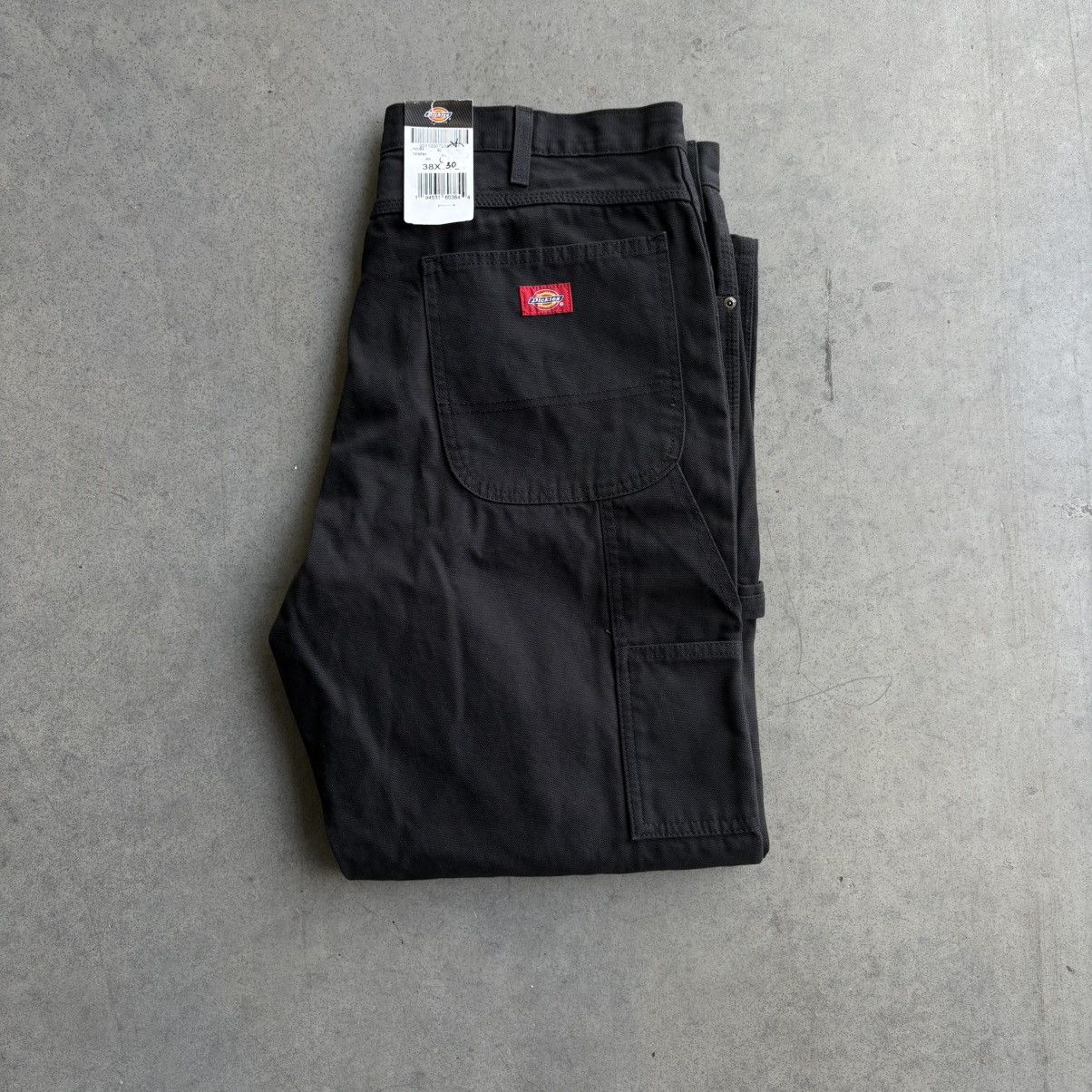 Dickies × Vintage Vintage Y2K Black NWT DICKIES Carpenter Pants 38x30 Size US 38 / EU 54 - 4 Thumbnail