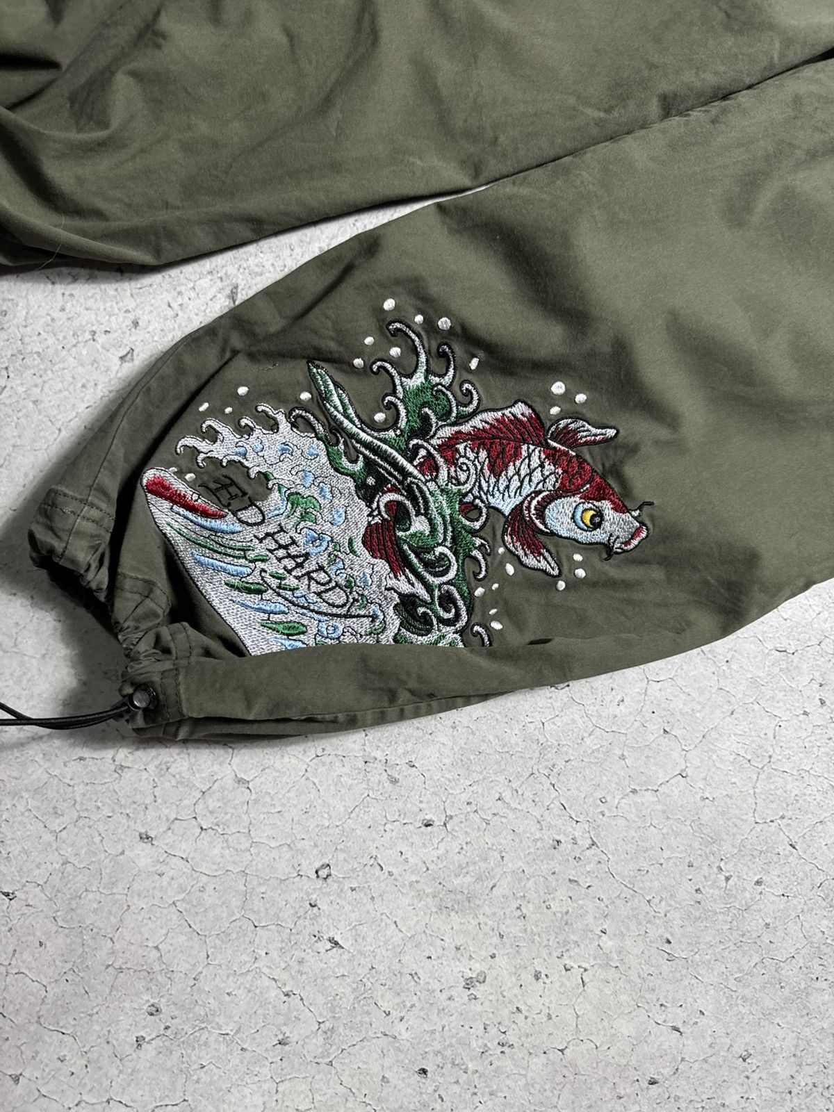 Ed Hardy Ed Hardy Vintage Baggy Track Pants Big Logo Y2K Hype Size US 30 / EU 46 - 9 Thumbnail
