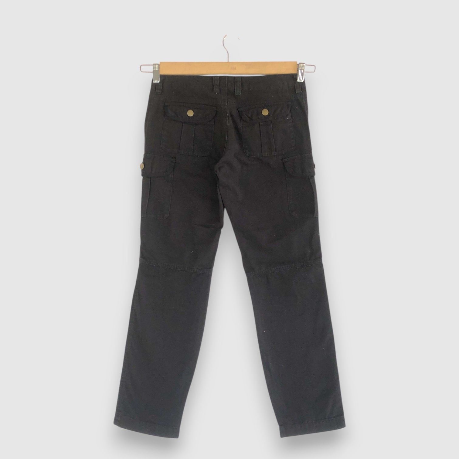 Japanese Brand Vintage Japanese Cargo Pants Multi Pocket Fatigue Trousers Size 28" / US 6 / IT 42 - 2 Thumbnail