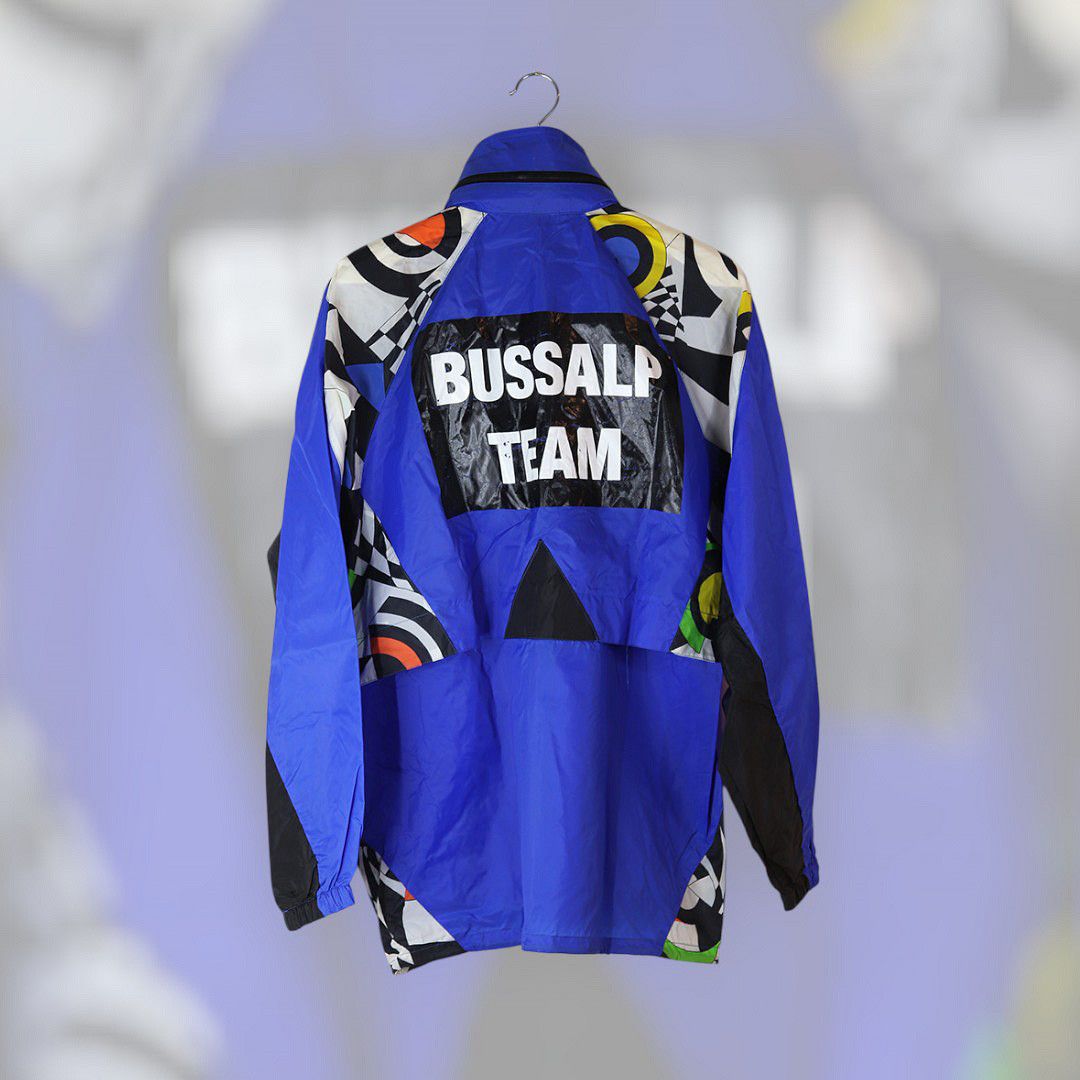 K-Way Vintage K-Way Ski Windbreaker Jacket 90s Racing Team L Size US L / EU 52-54 / 3 - 2 Thumbnail