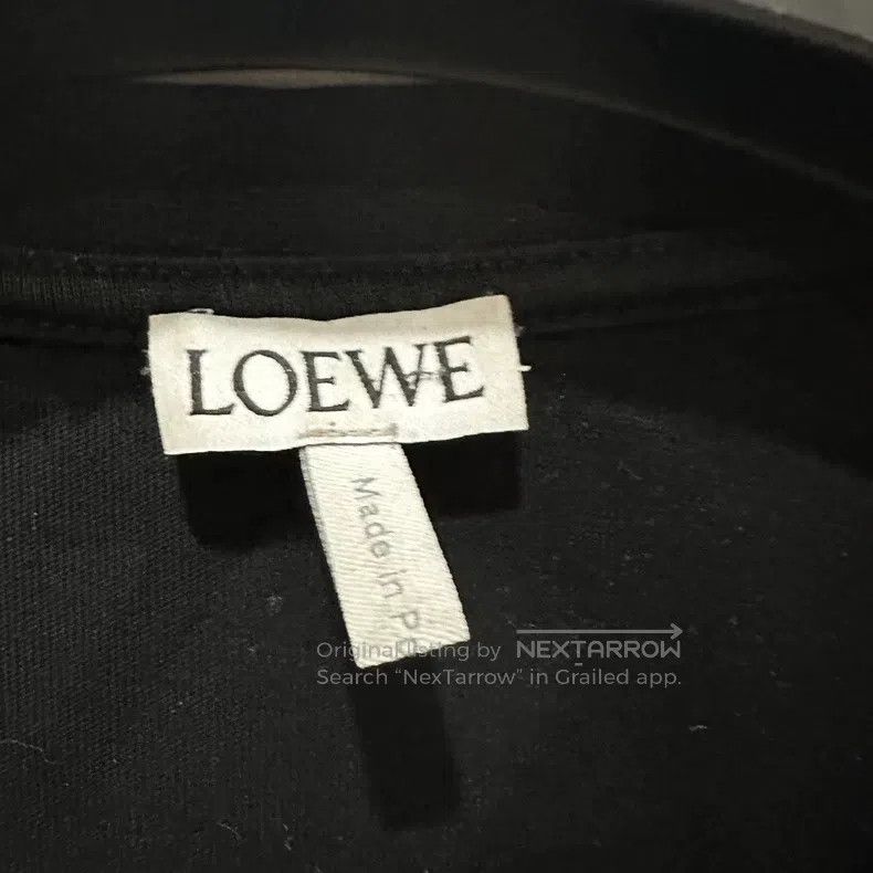Loewe Loewe Embroidered Logo Printed Fake Pocket Round Neck Shor Size XXS / US 00 / IT 34 - 4 Thumbnail