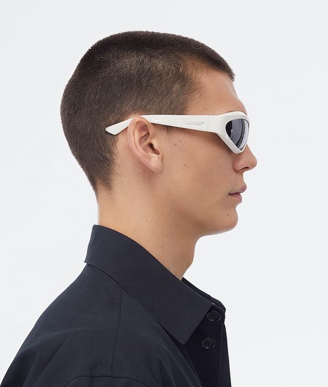 Bottega Veneta o1n1vont0525 Size: OS / Unisex Sunglasses in White Size ONE SIZE - 5 Thumbnail