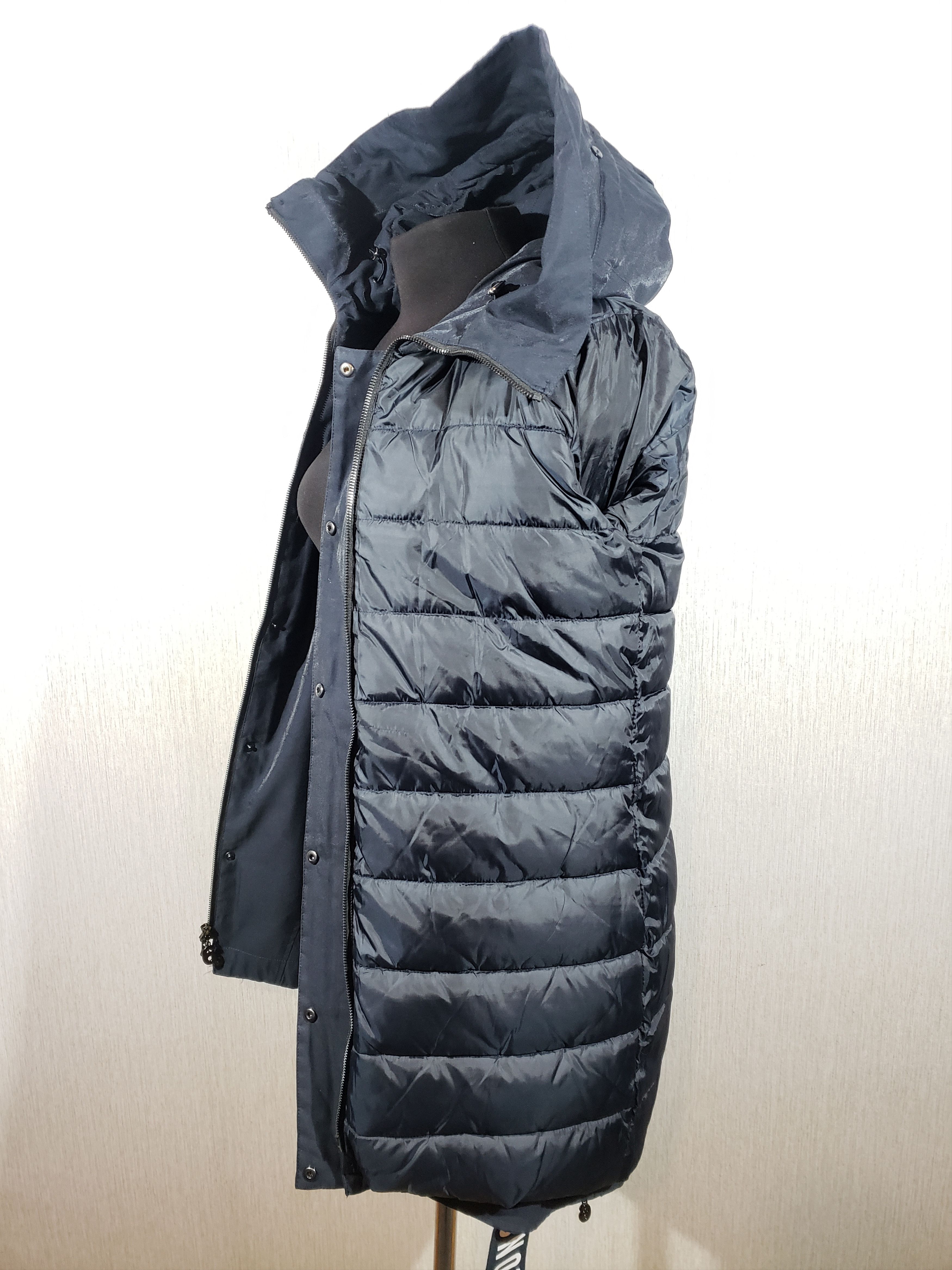 Designer Reliable women's blue jacket with a hood. Size M / US 6-8 / IT 42-44 - 9 Thumbnail