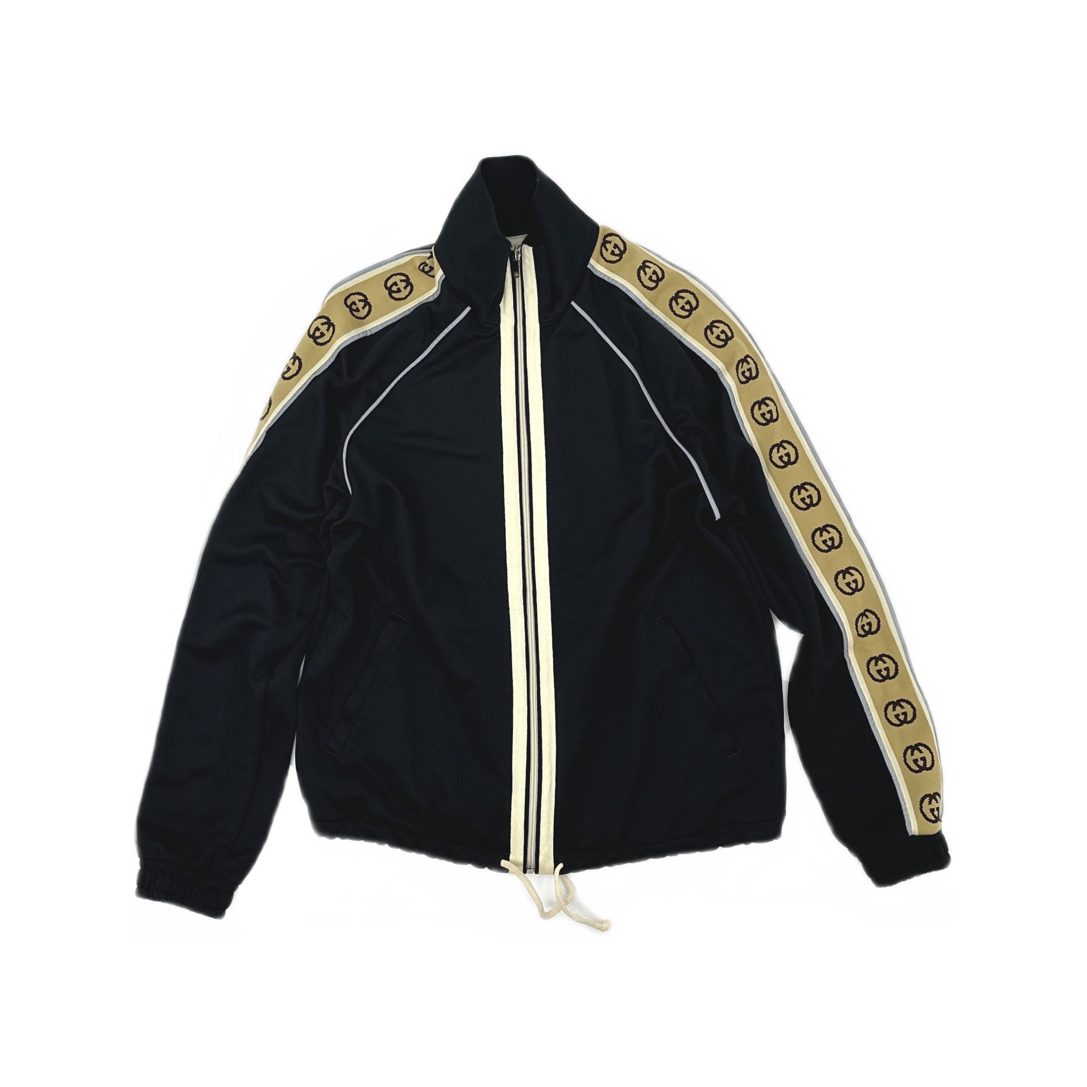 Gucci Gucci Logo Stripe Track Jacket Size S Size US S / EU 44-46 / 1 - 1 Thumbnail