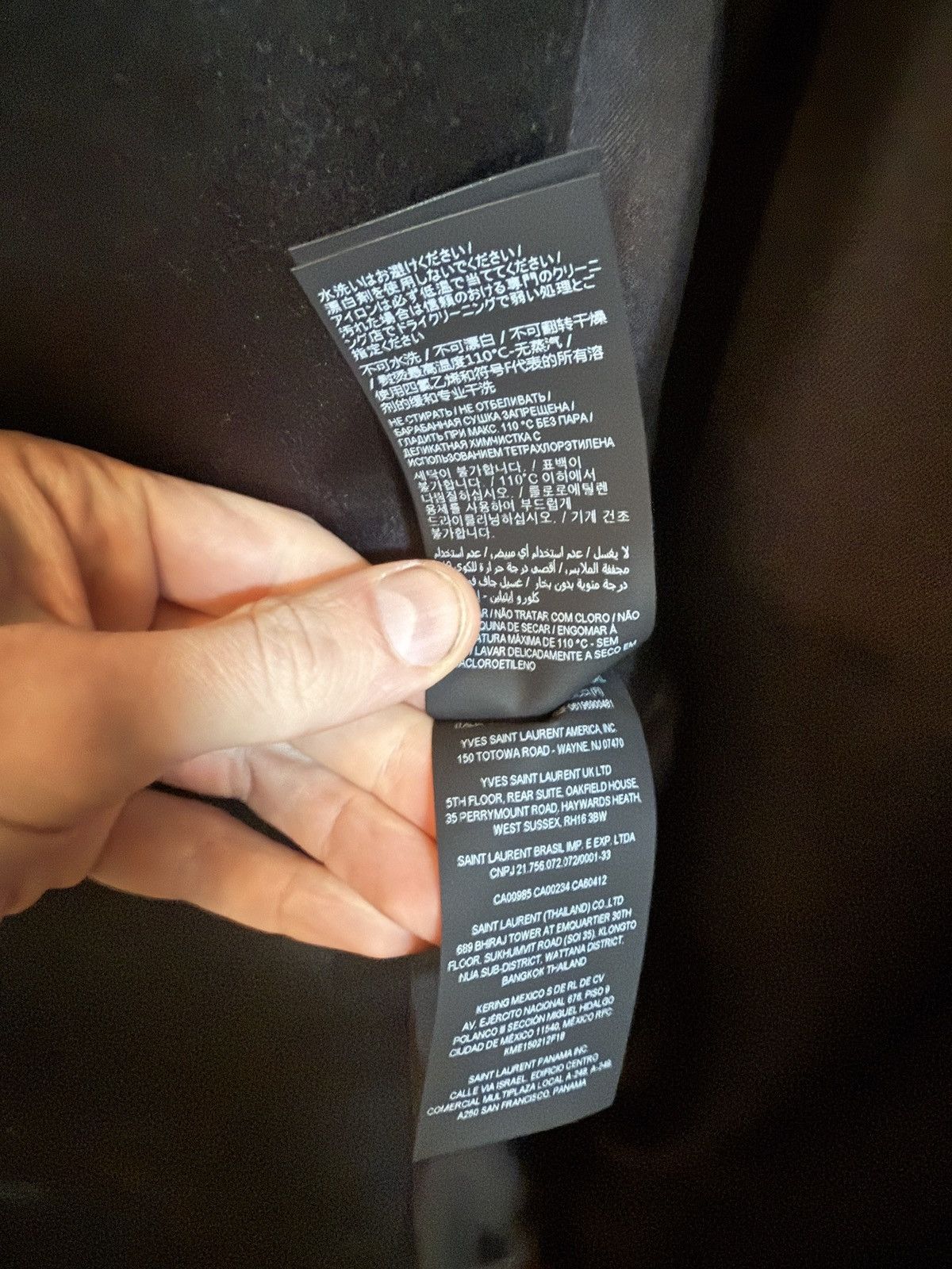 Saint Laurent Paris Saint Laurent Double-Breasted Blazer Size 50R - 8 Thumbnail