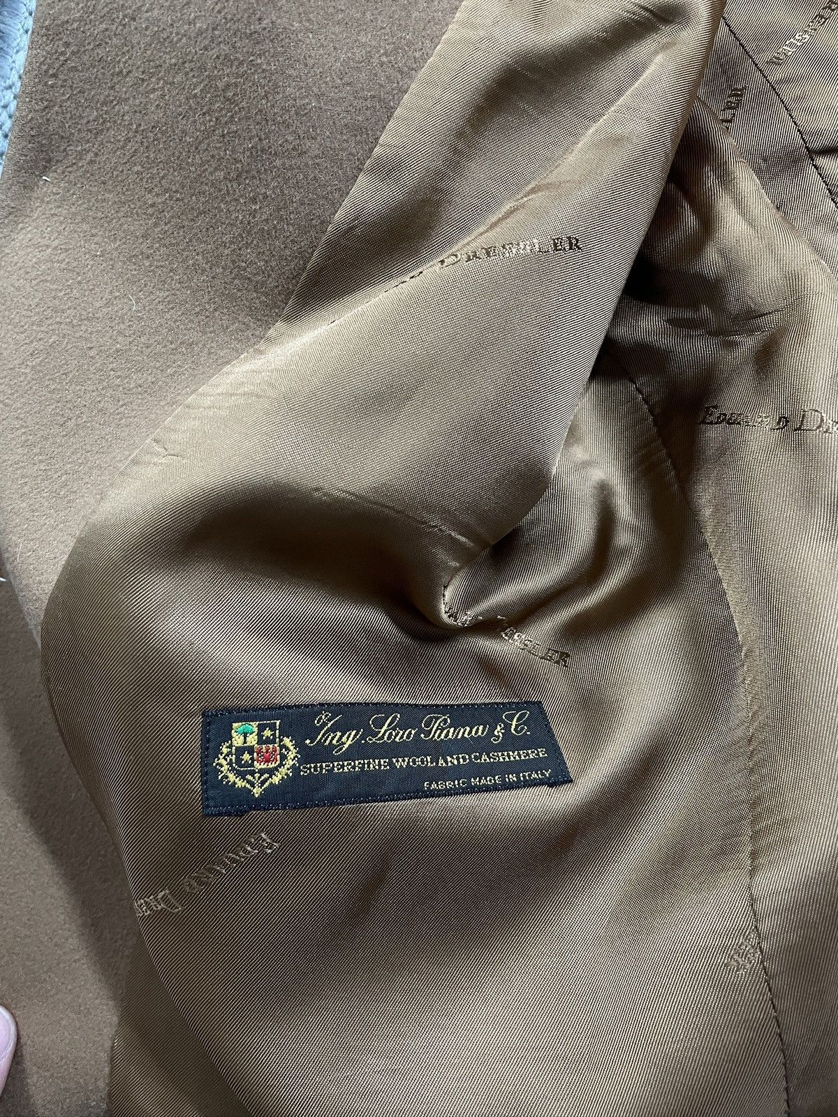 Loro Piana Eduard Dressler Jacket – Loro Piana Wool & Cashmere Size 50L - 7 Thumbnail