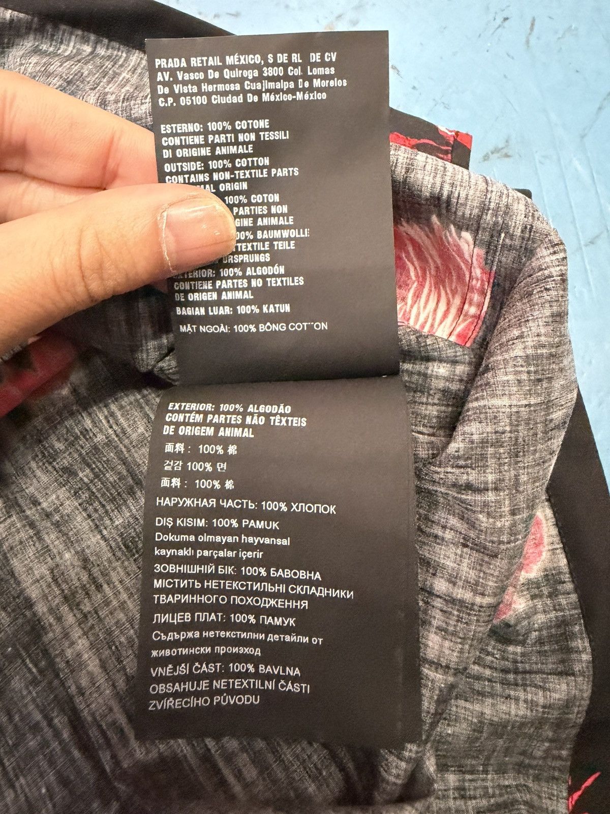 Prada PRADA BIPOLAR SHIRT Size US M / EU 48-50 / 2 - 8 Thumbnail