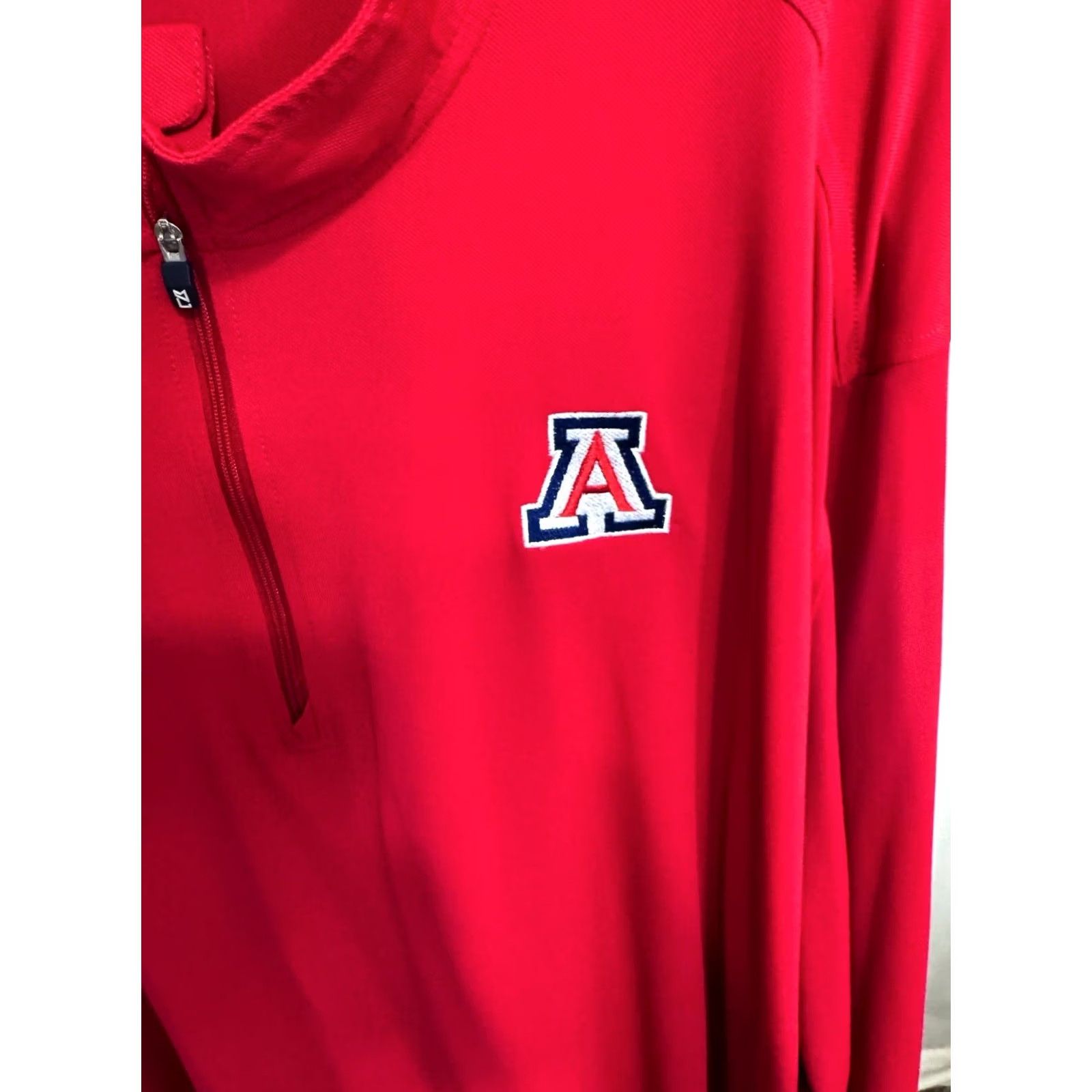 Cutter & Buck Cutter & Buck SWEATER 4XT 4XLT Poly Zippered Los Angeles Angels Shirt Men XS? Size US XXL / EU 58 / 5 - 4 Thumbnail