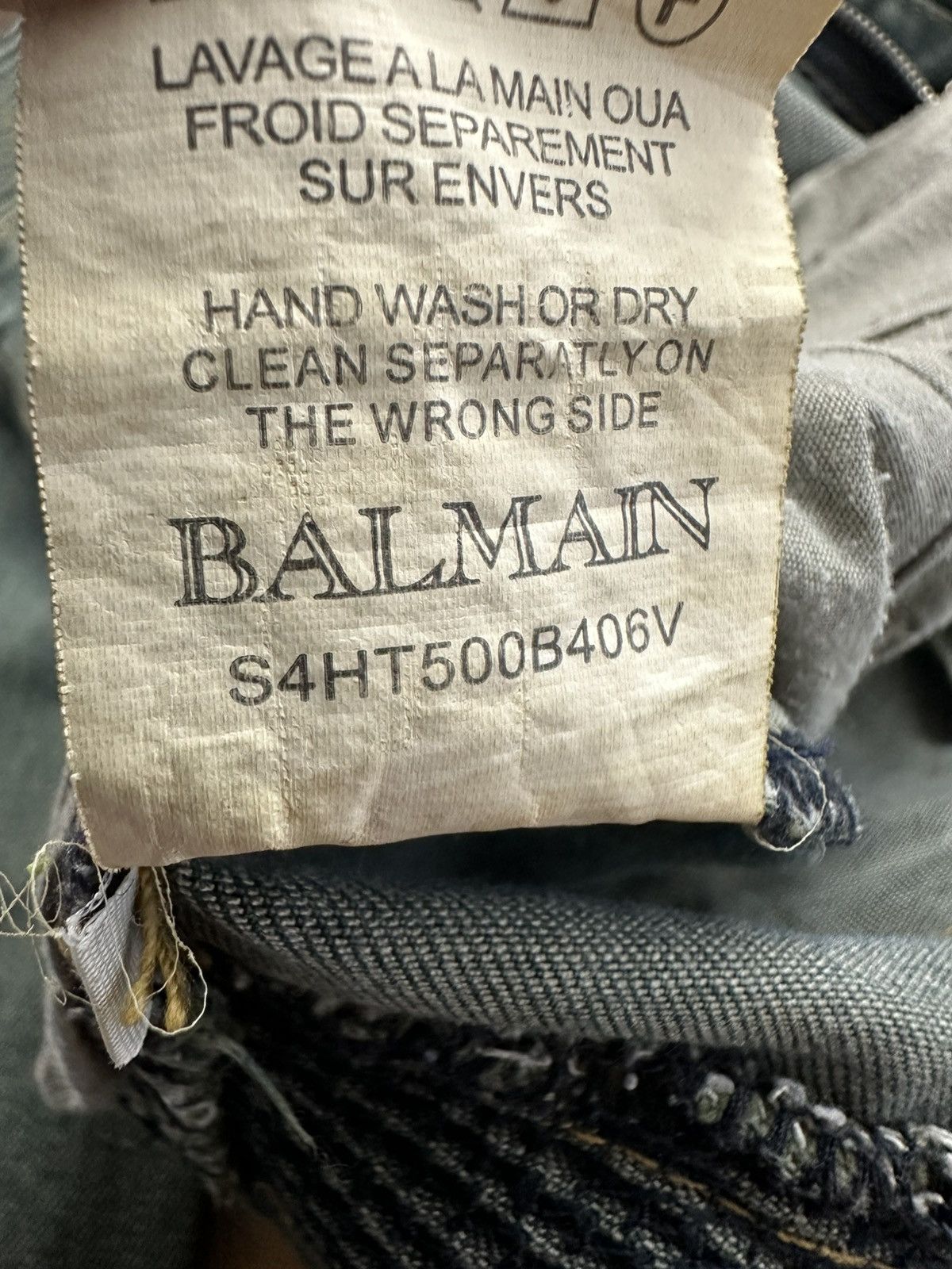 Balmain Balmain paris jeans Size US 38 / EU 54 - 10 Thumbnail