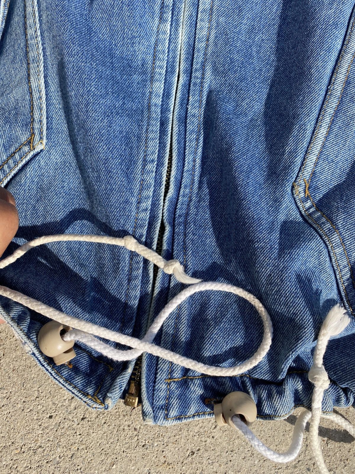 Vintage Vintage Y2k Denim Oversized Jacket Size US L / EU 52-54 / 3 - 9 Thumbnail