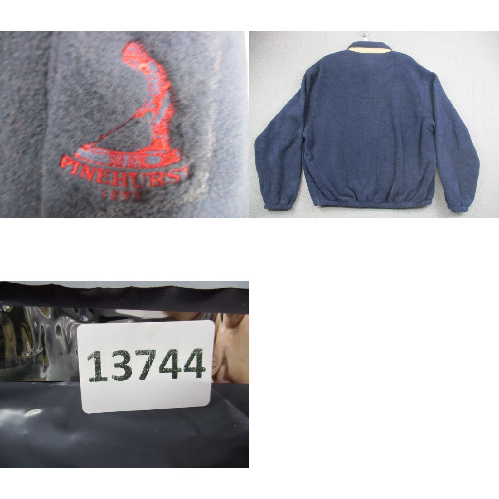 Polo Ralph Lauren VINTAGE Polo Ralph Lauren Jacket Mens XL Navy Fleece Made in USA Size US XL / EU 56 / 4 - 9 Thumbnail