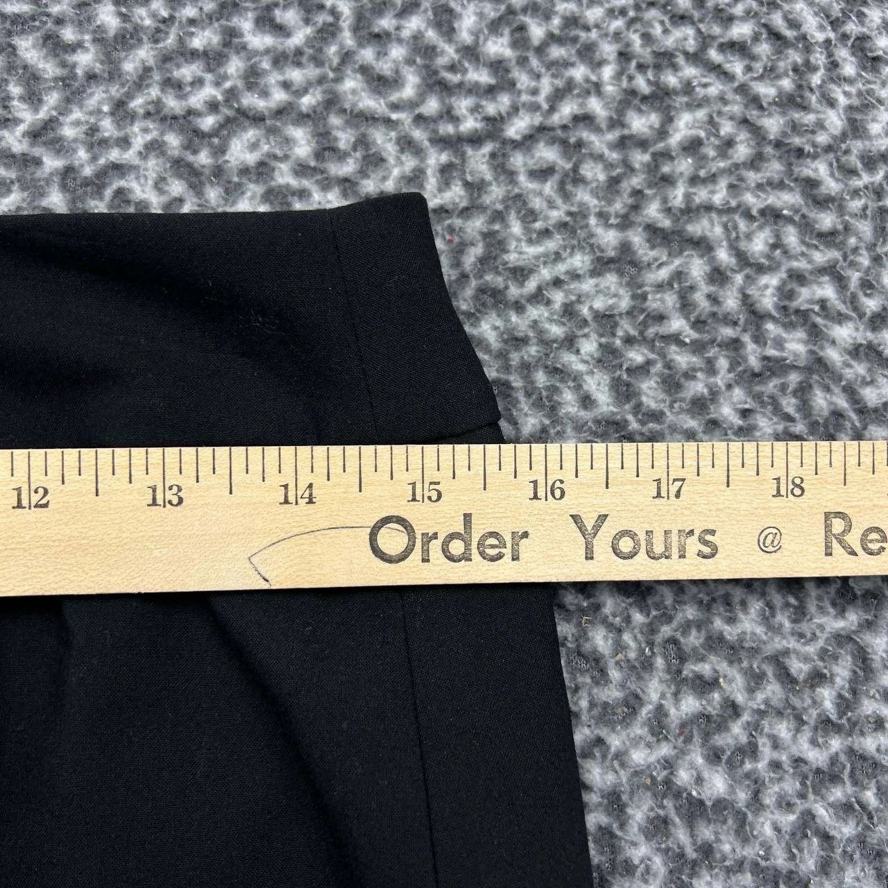 Calvin Klein Calvin Klein Pencil Skirt Women 4 Black Zip 31x22 Size 27" / US 4 / IT 40 - 3 Thumbnail