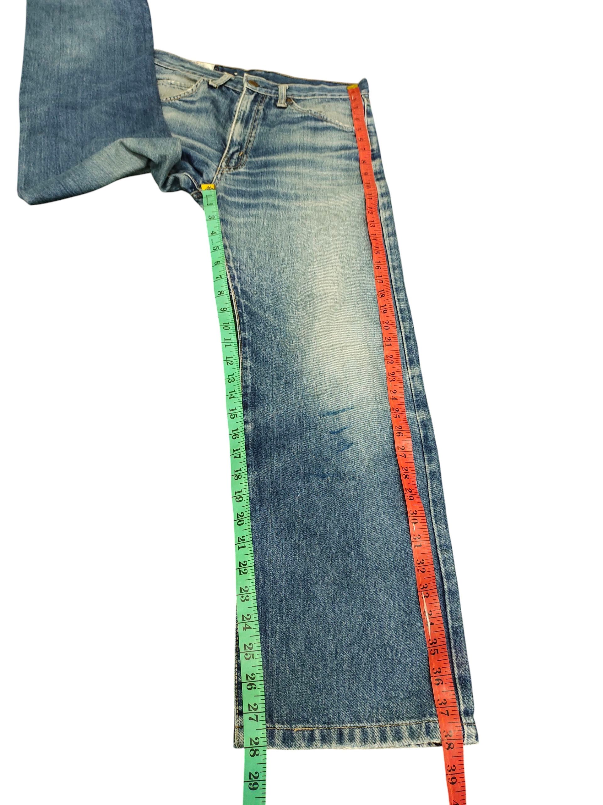 Comme des Garcons × Undercover Vintage Big John Clawmark Distress Faded Denim Jeans Size US 31 - 15 Thumbnail