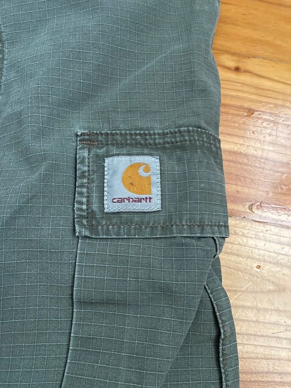 Carhartt × Carhartt Wip Carhartt regular cargo pants distressed patchwork Size US 31 - 3 Thumbnail