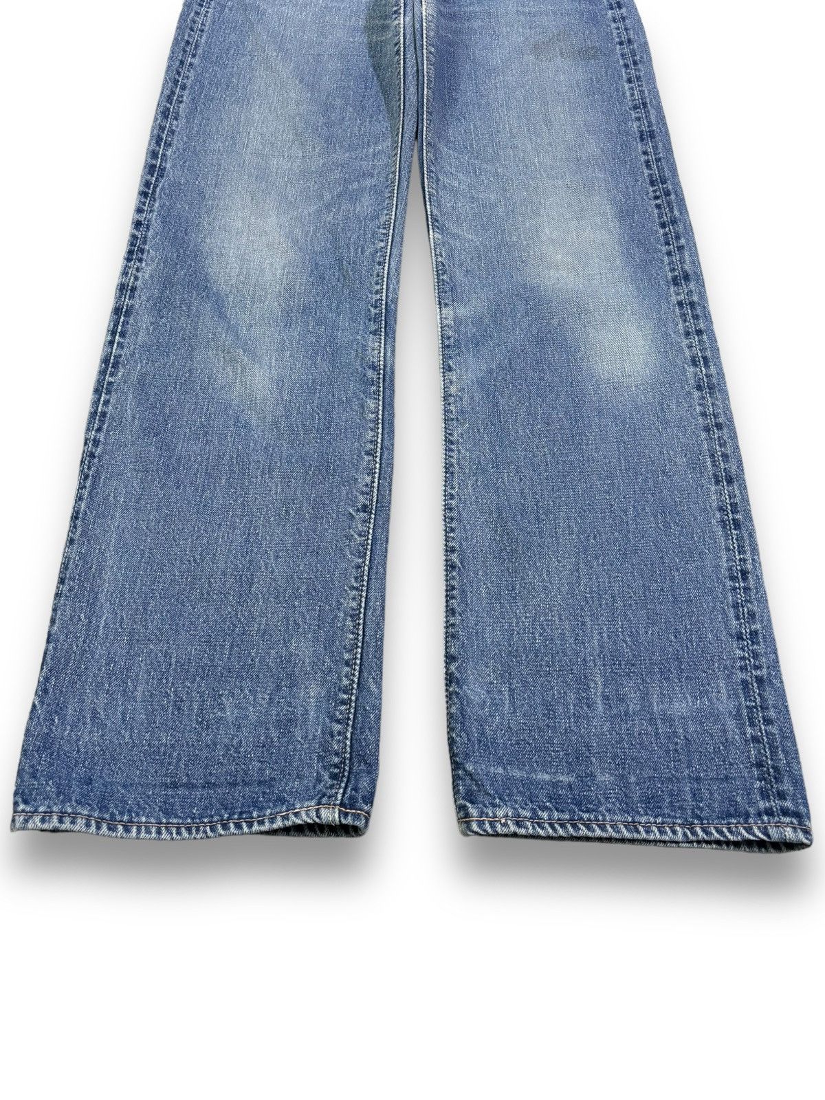 Orslow Vintage Y2K Orslow Selvedge Blue Faded Straight Leg Jeans Size US 28 / EU 44 - 9 Thumbnail